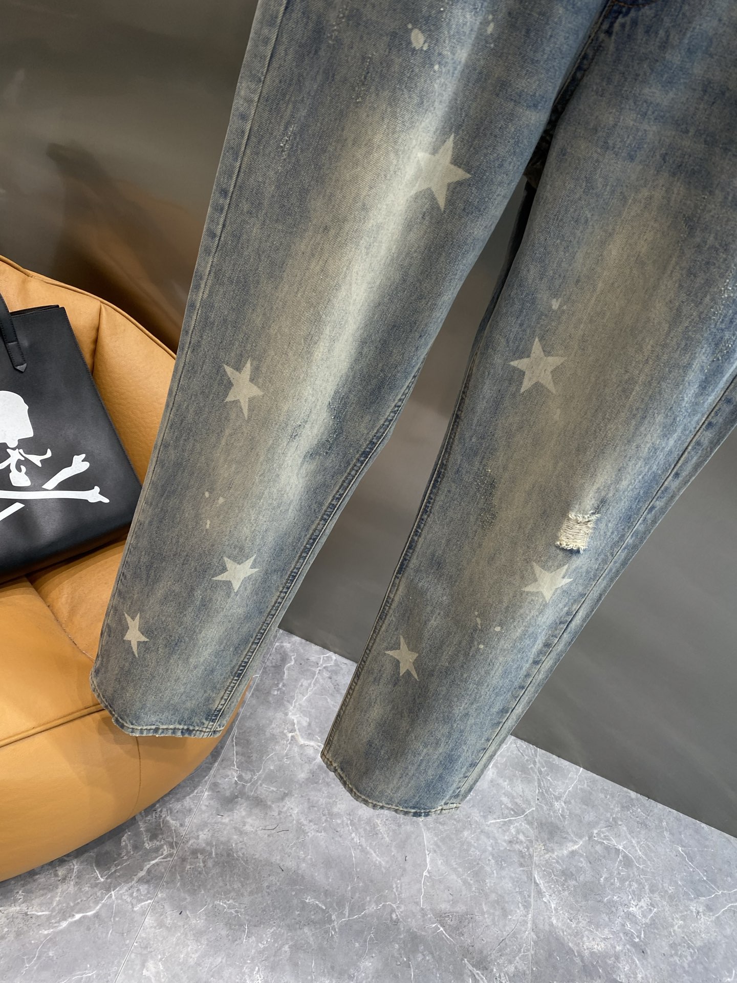 Star-Embellished Jeans