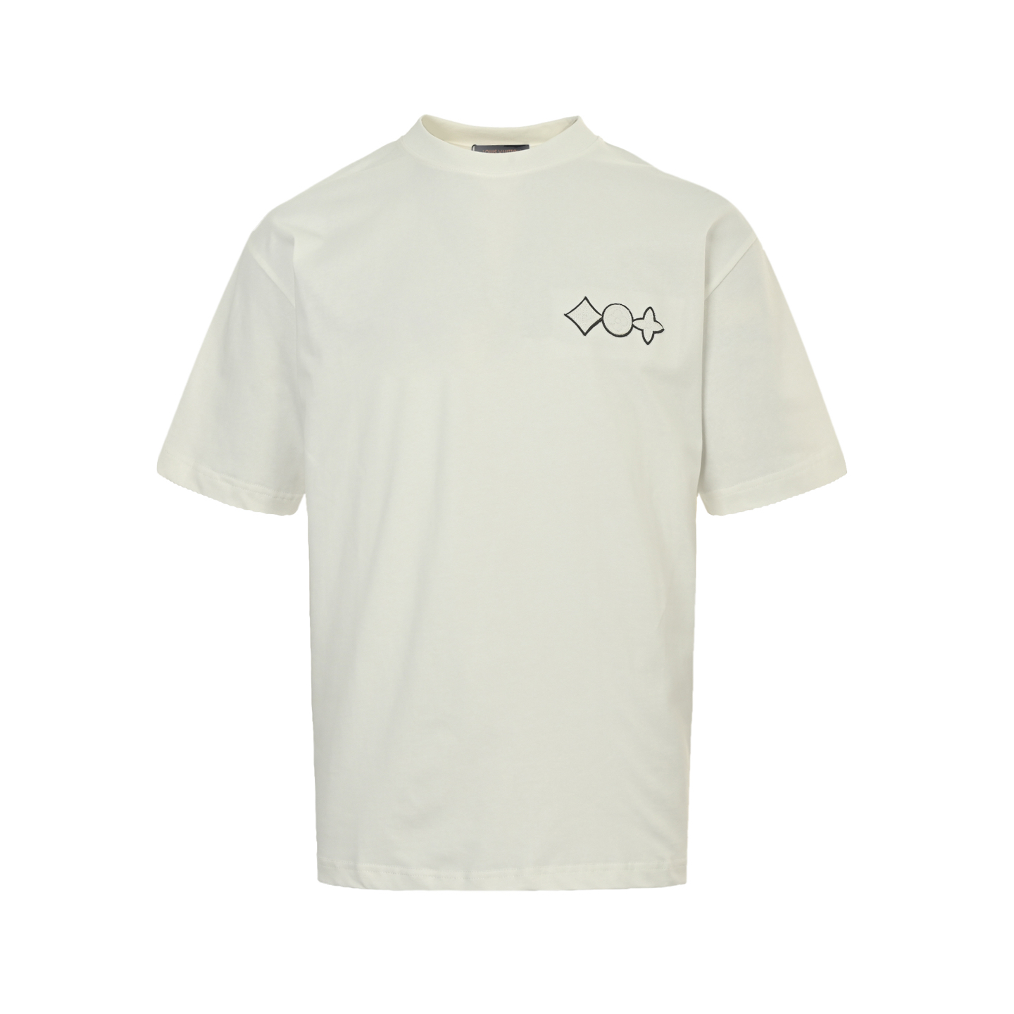 Camouflage Monogram Patch Short-Sleeve T-Shirt