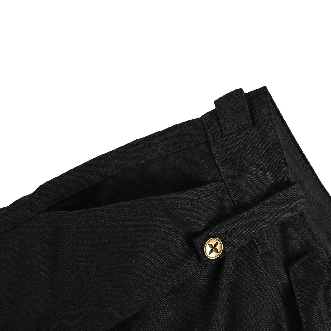 24SS Gold Label Double-Pocket Cargo Shorts
