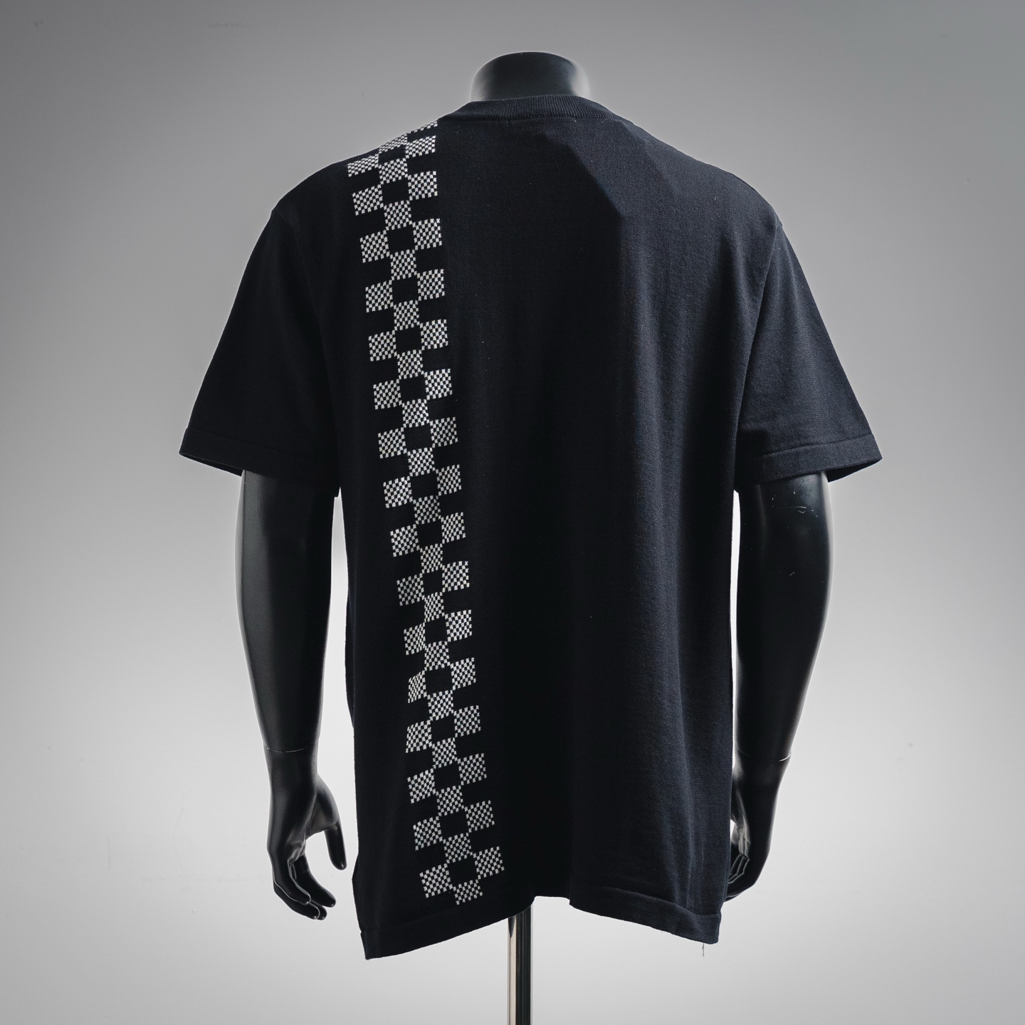 25SS Racing Checkered Knit T-Shirt