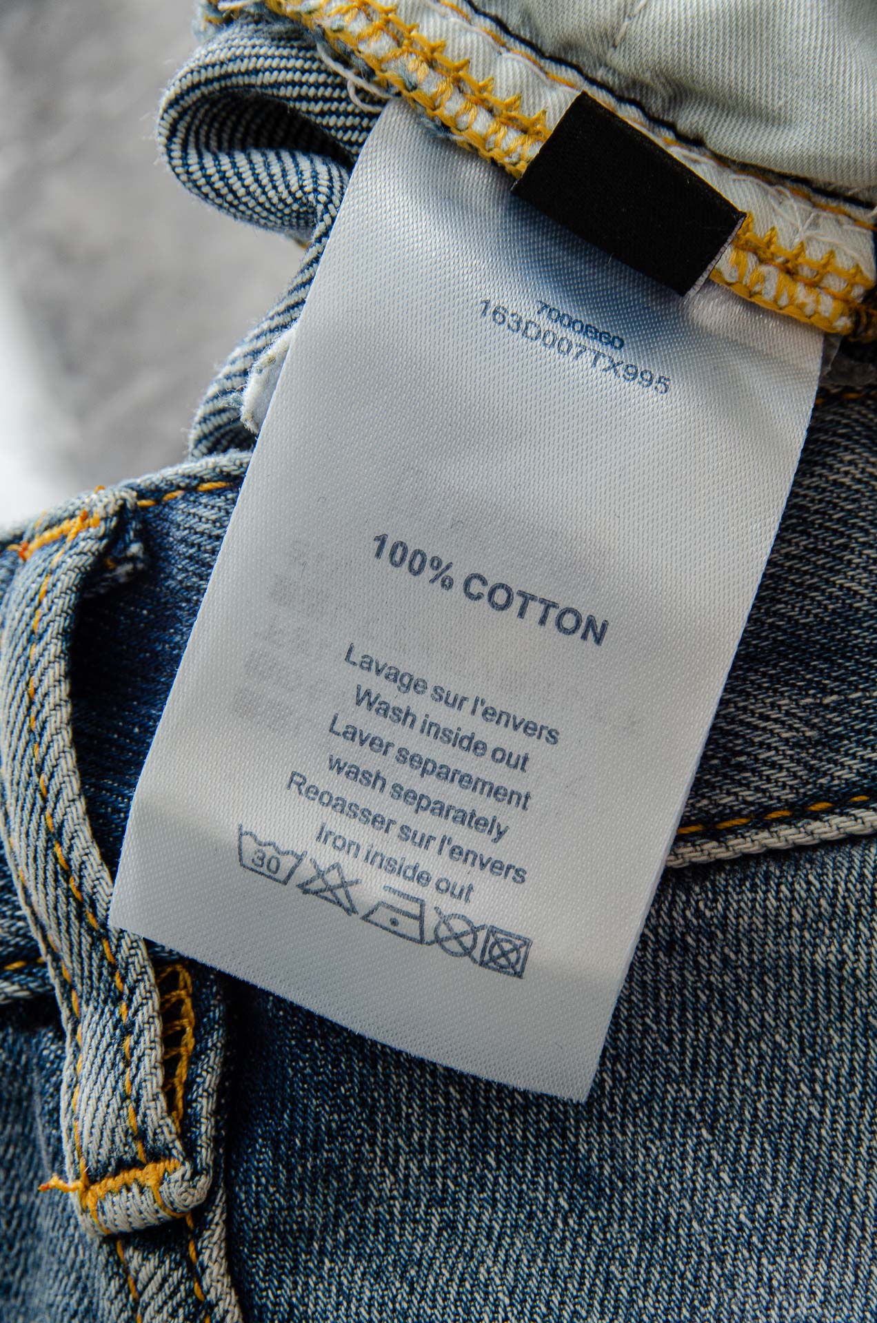 2025SS Men's Fashion Straight-Leg Denim Jeans