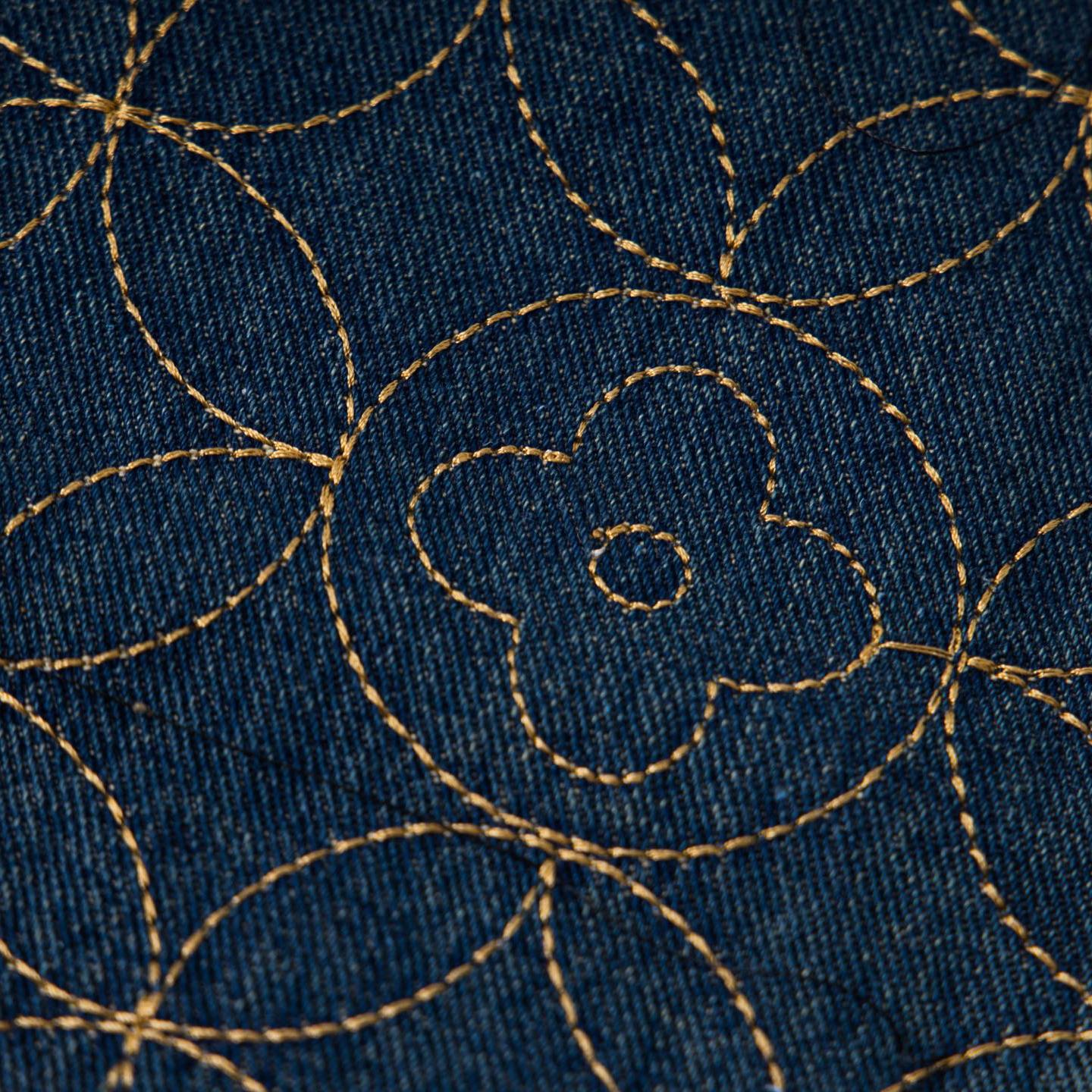 Autumn and winter denim shorts