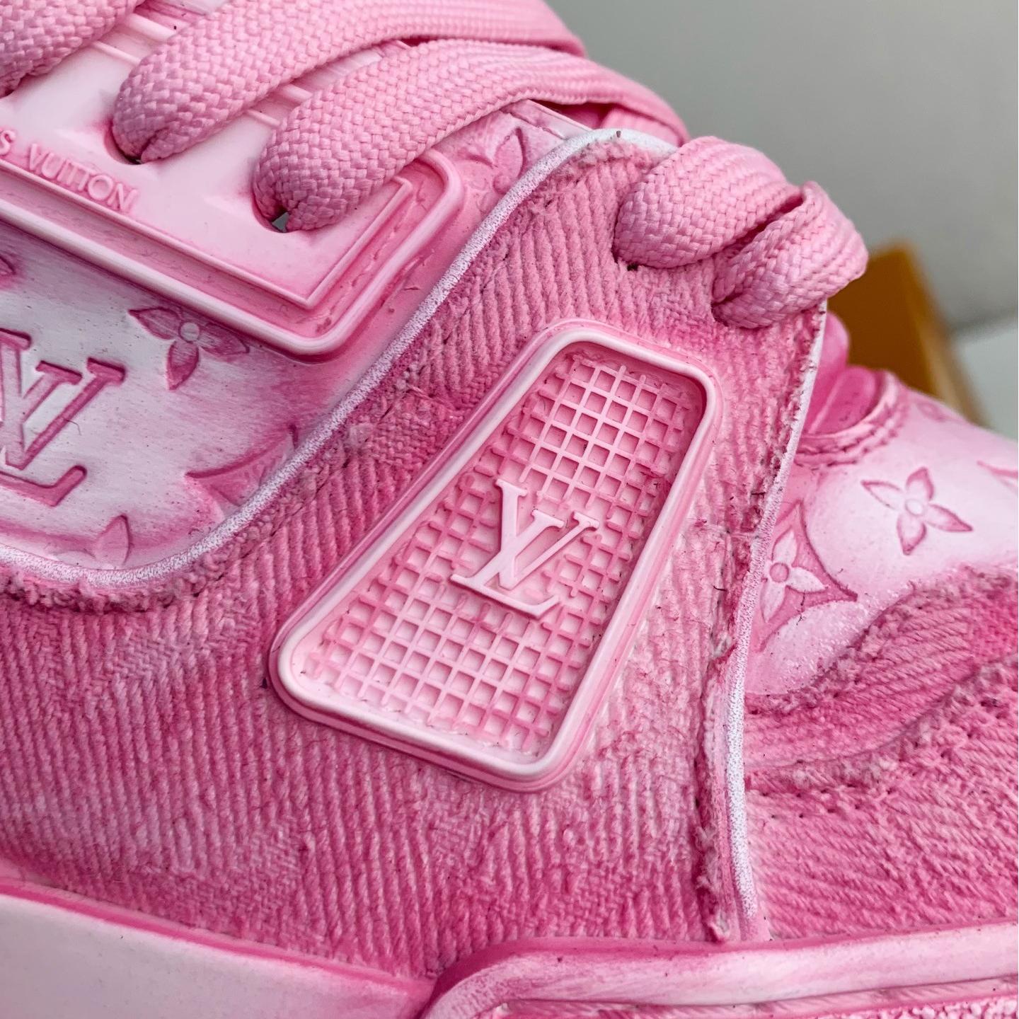Pink TRAINER Basketball Sneakers