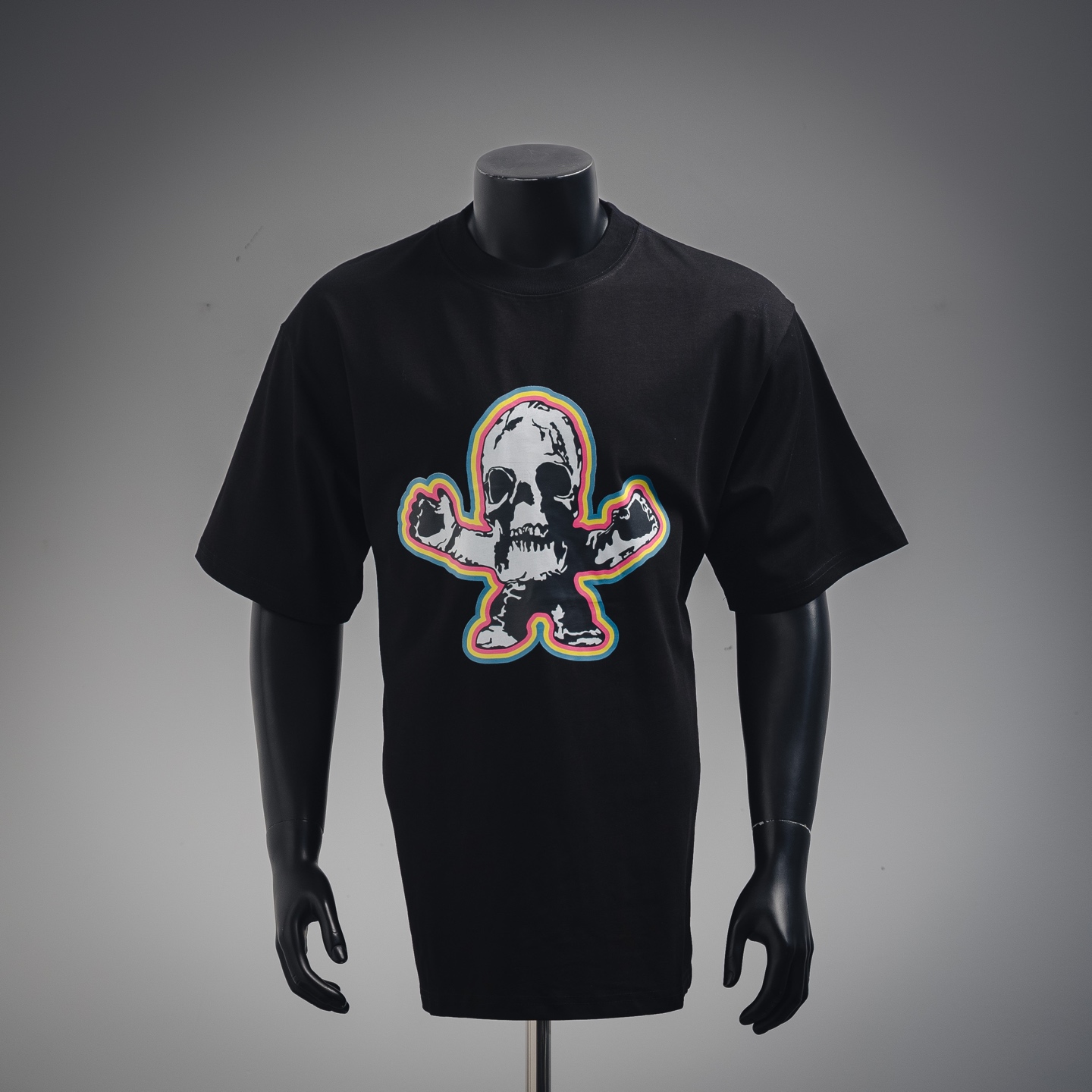 Skull print T-shirt