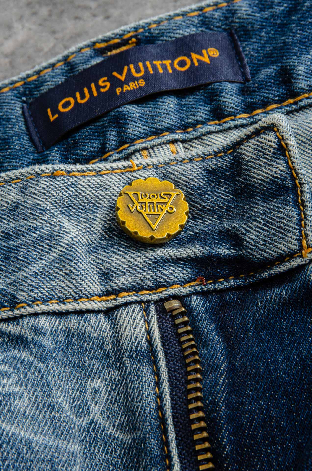 2025SS Men's Fashion Straight-Leg Denim Jeans