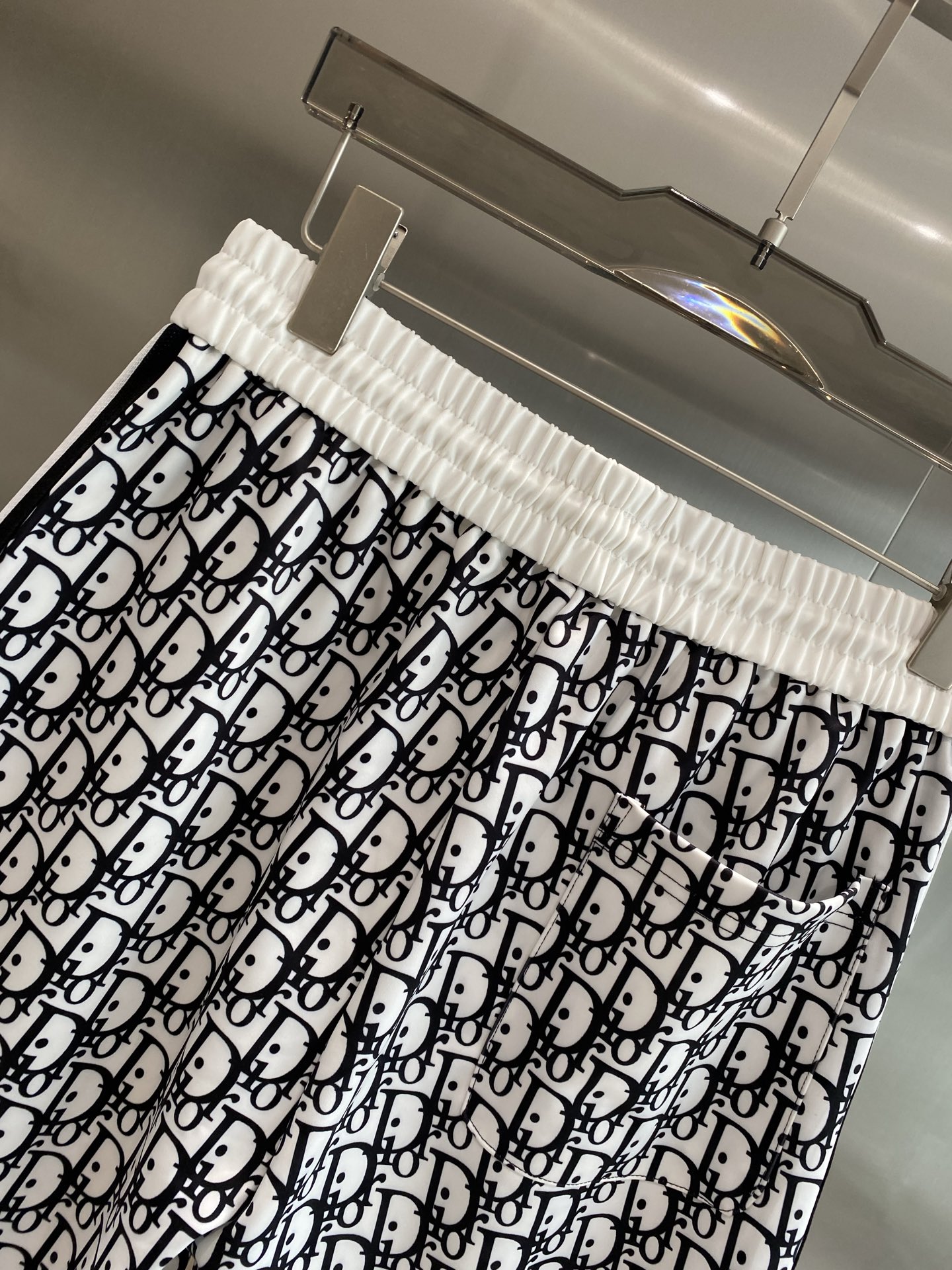 Classic Black and White Shorts