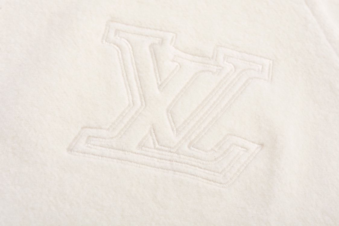 Embroidered logo panel zip-up jacket