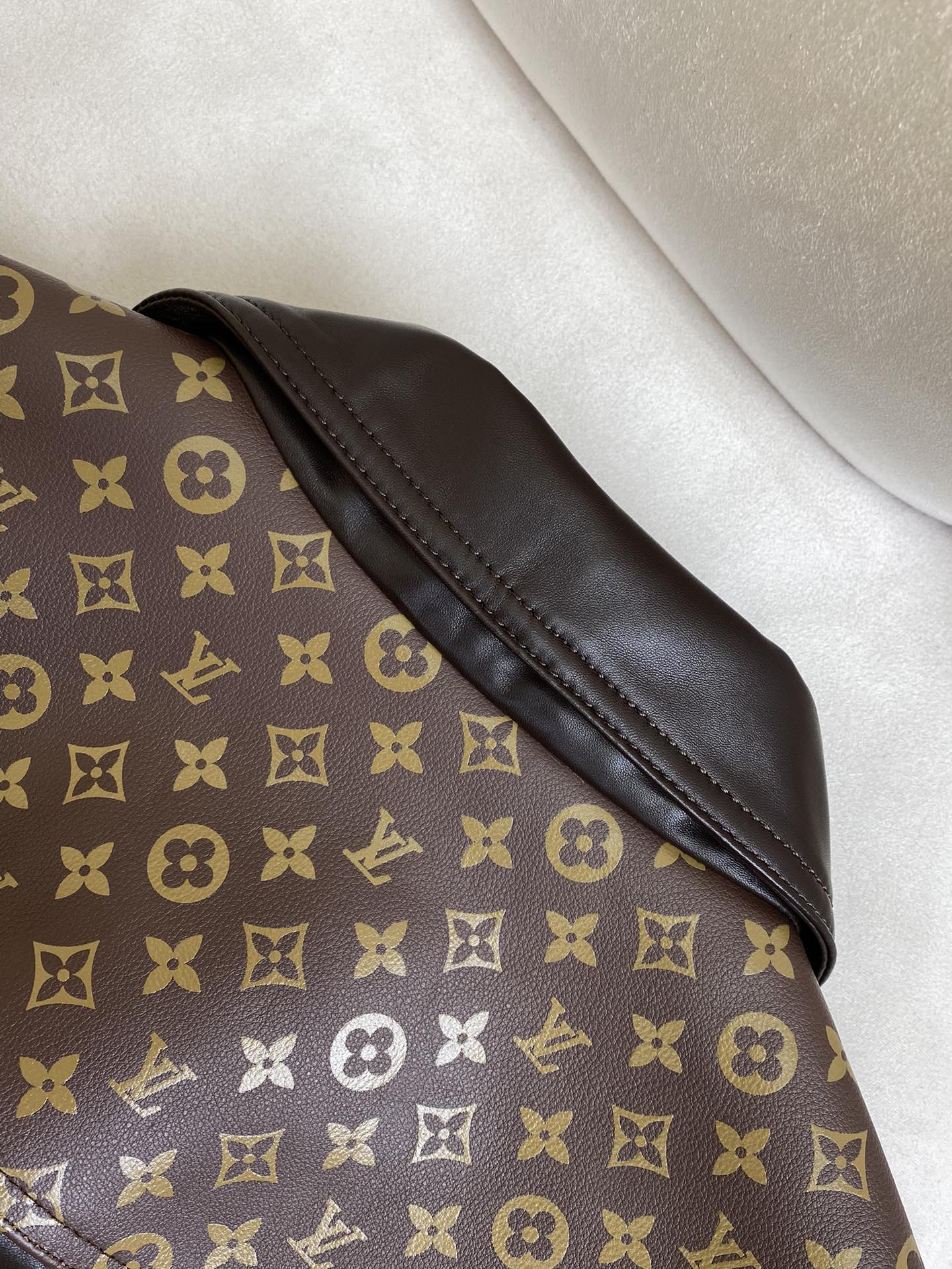 Monogram Leather Jacket