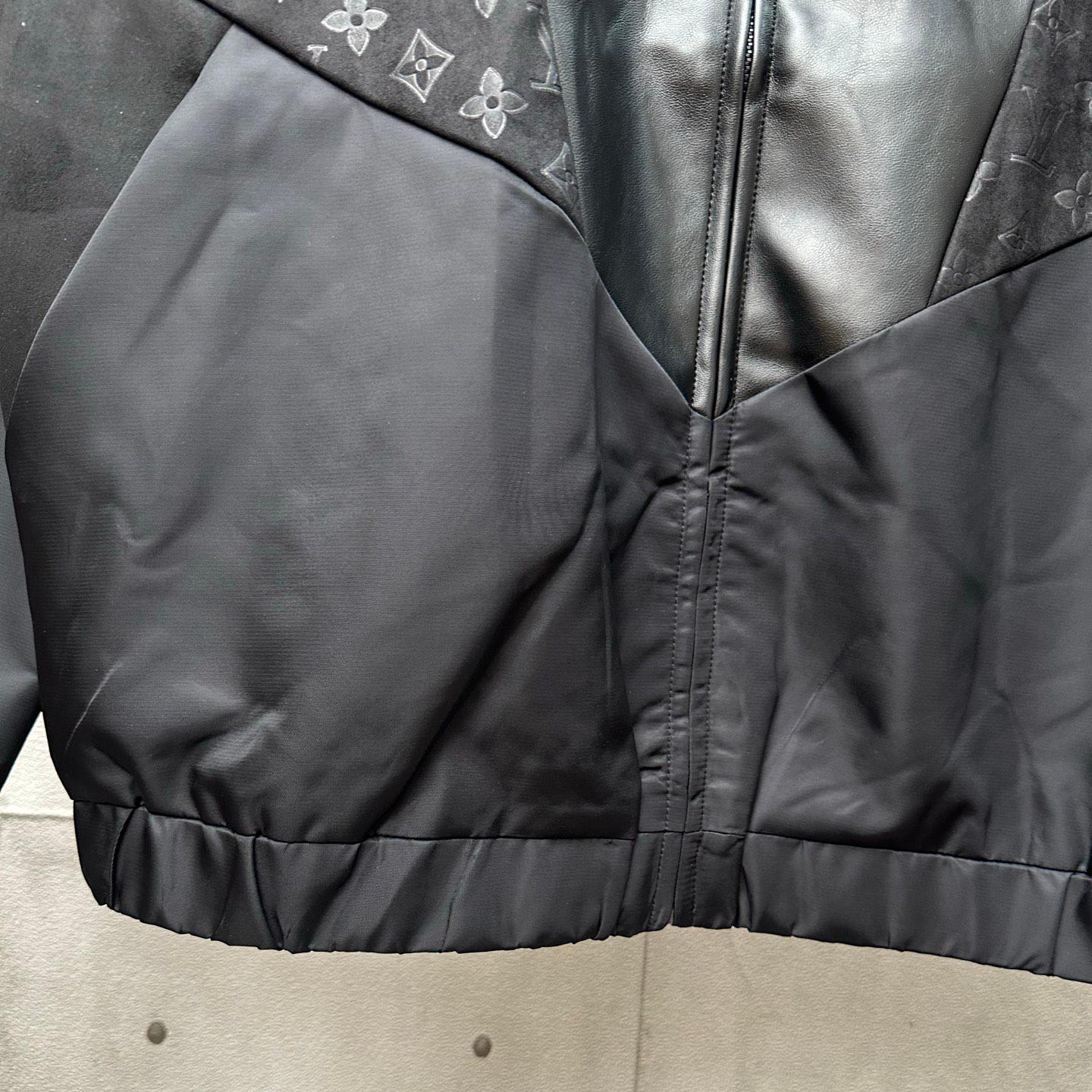 Dark embossed velvet jacket