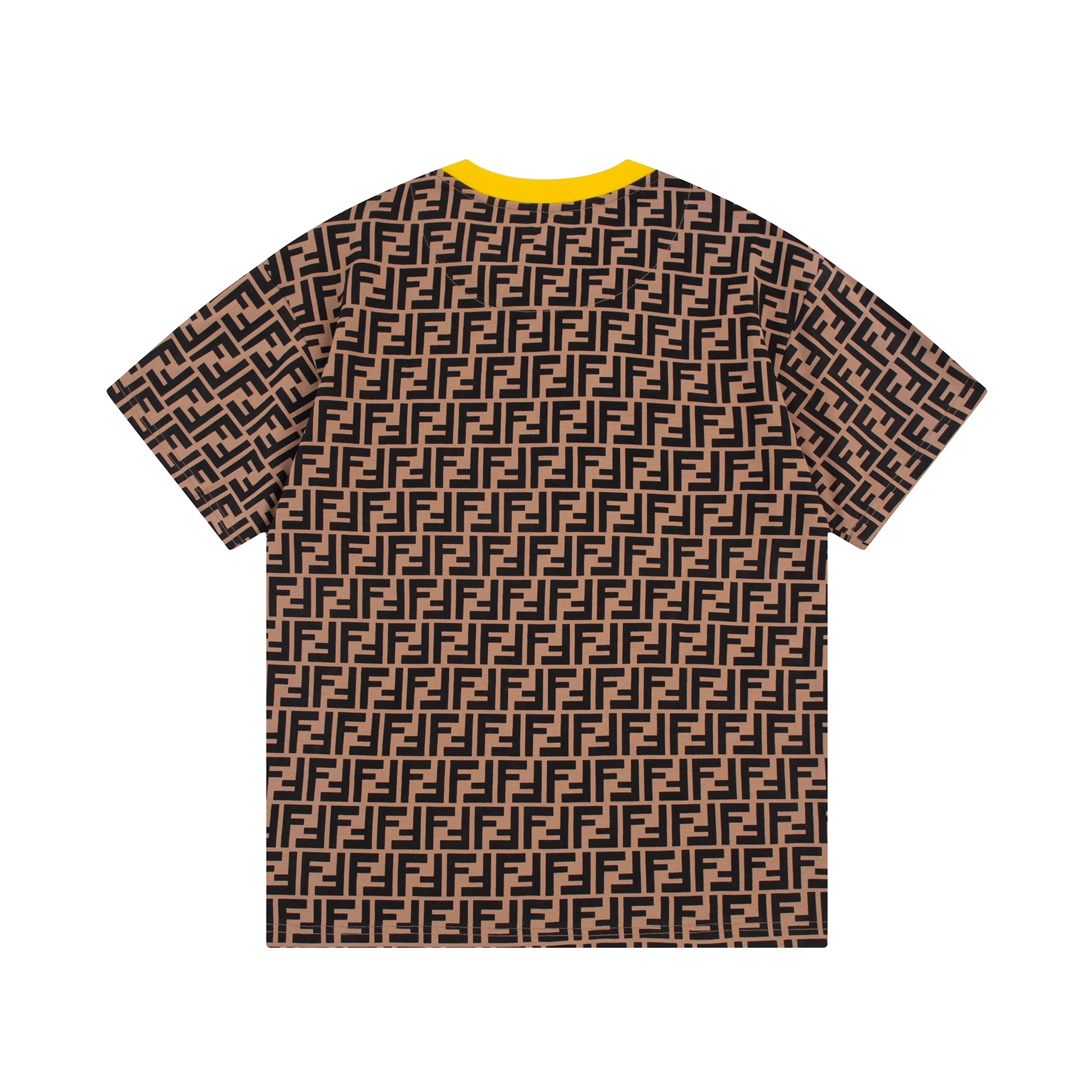 New Jacquard Casual T-shirt