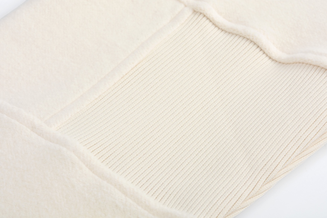 Embroidered logo panel zip-up jacket