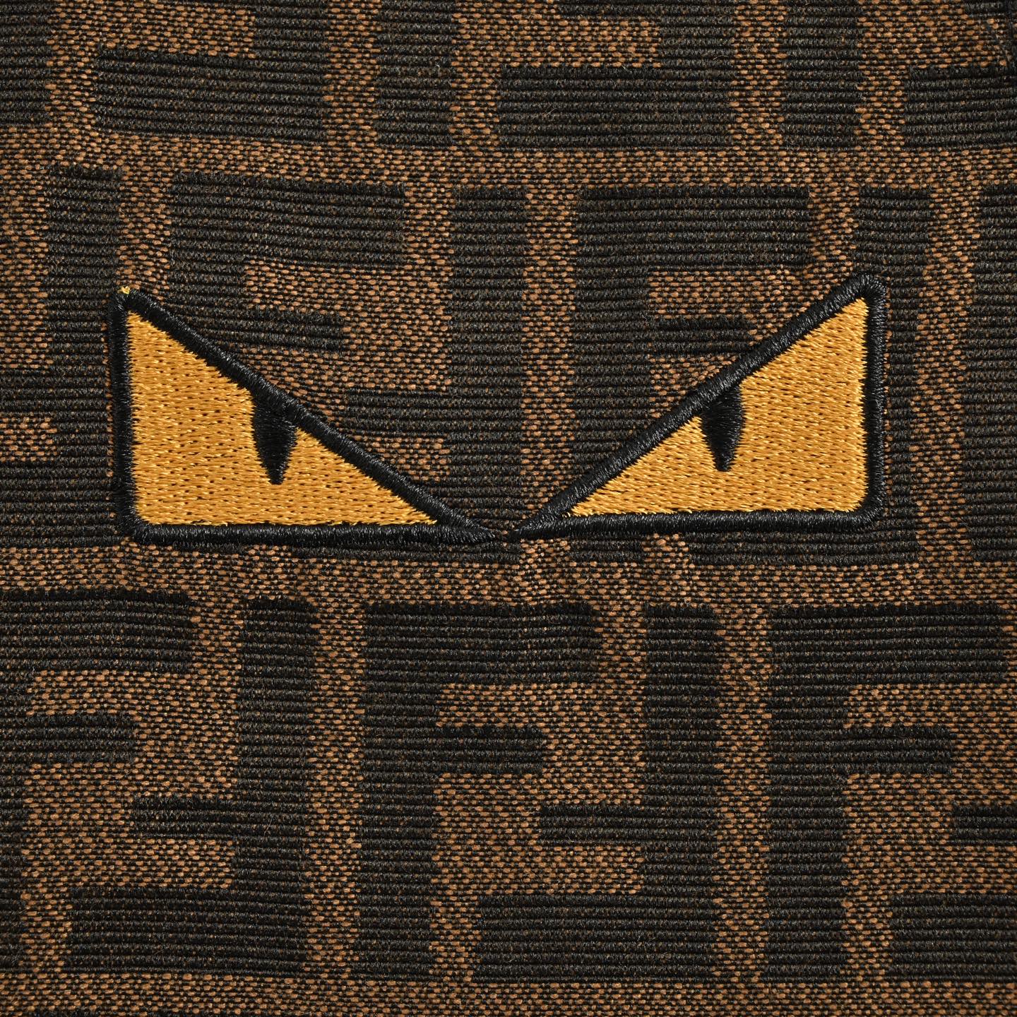 FF all-over jacquard eye embroidered shorts