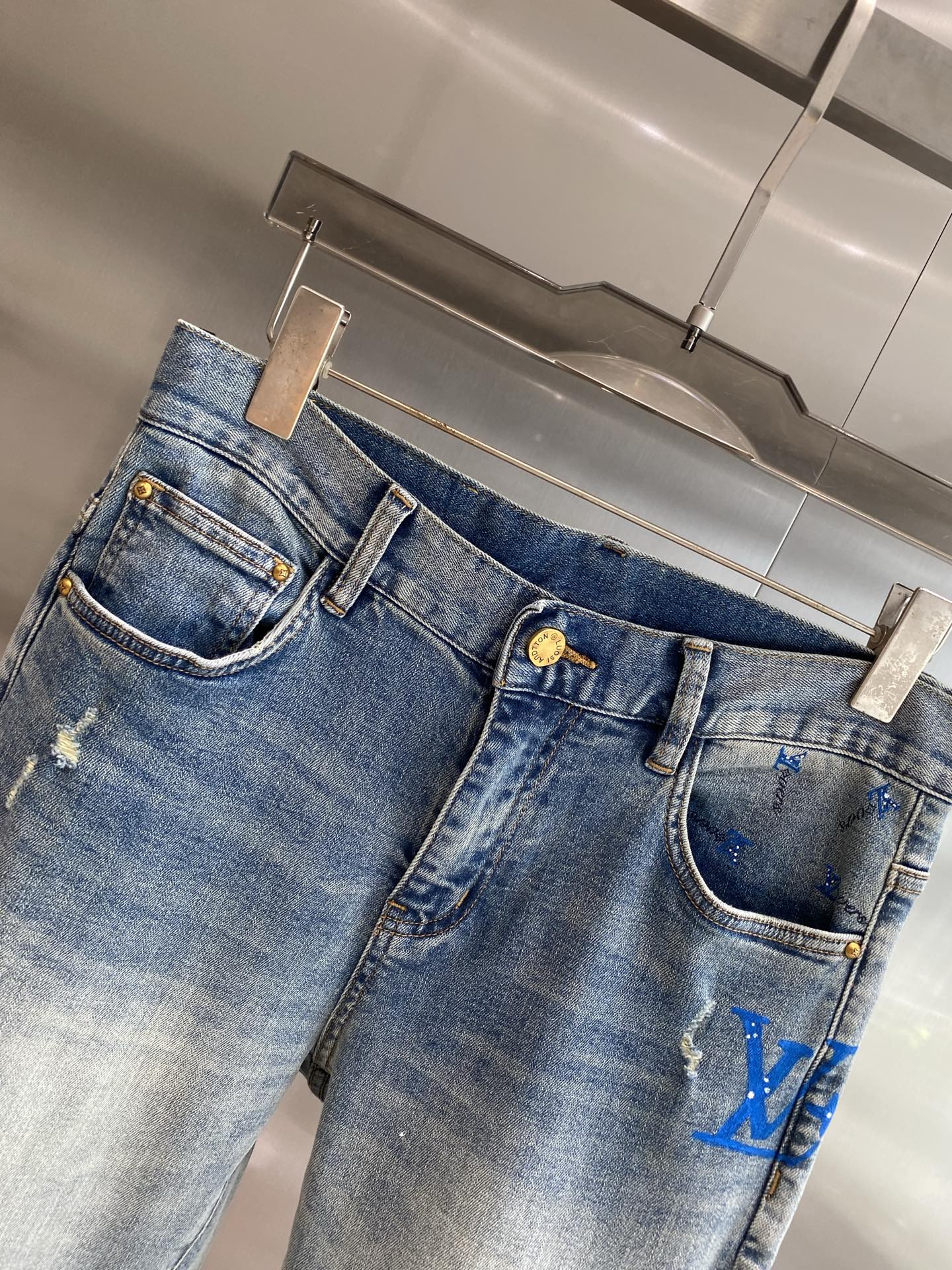 2025SS Spring/Summer New Men's Jeans