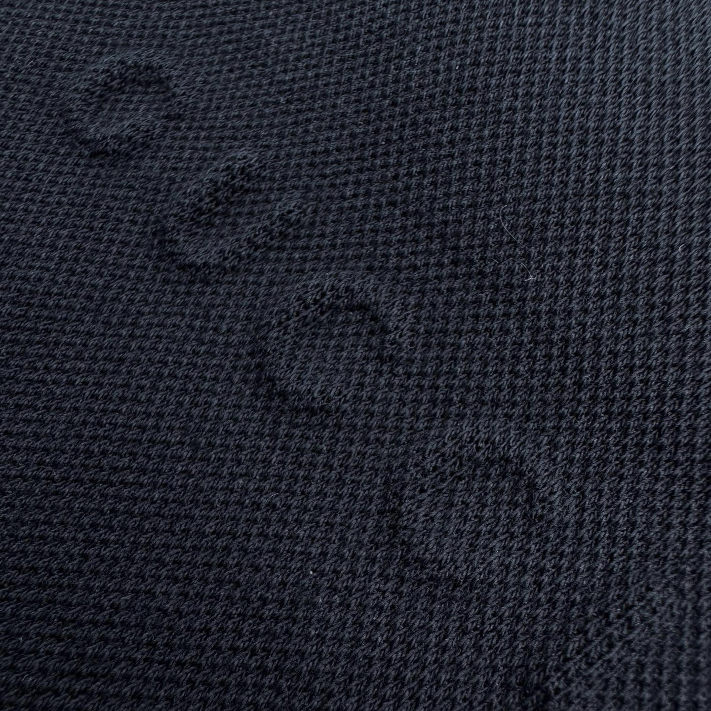 Embossed logo trousers