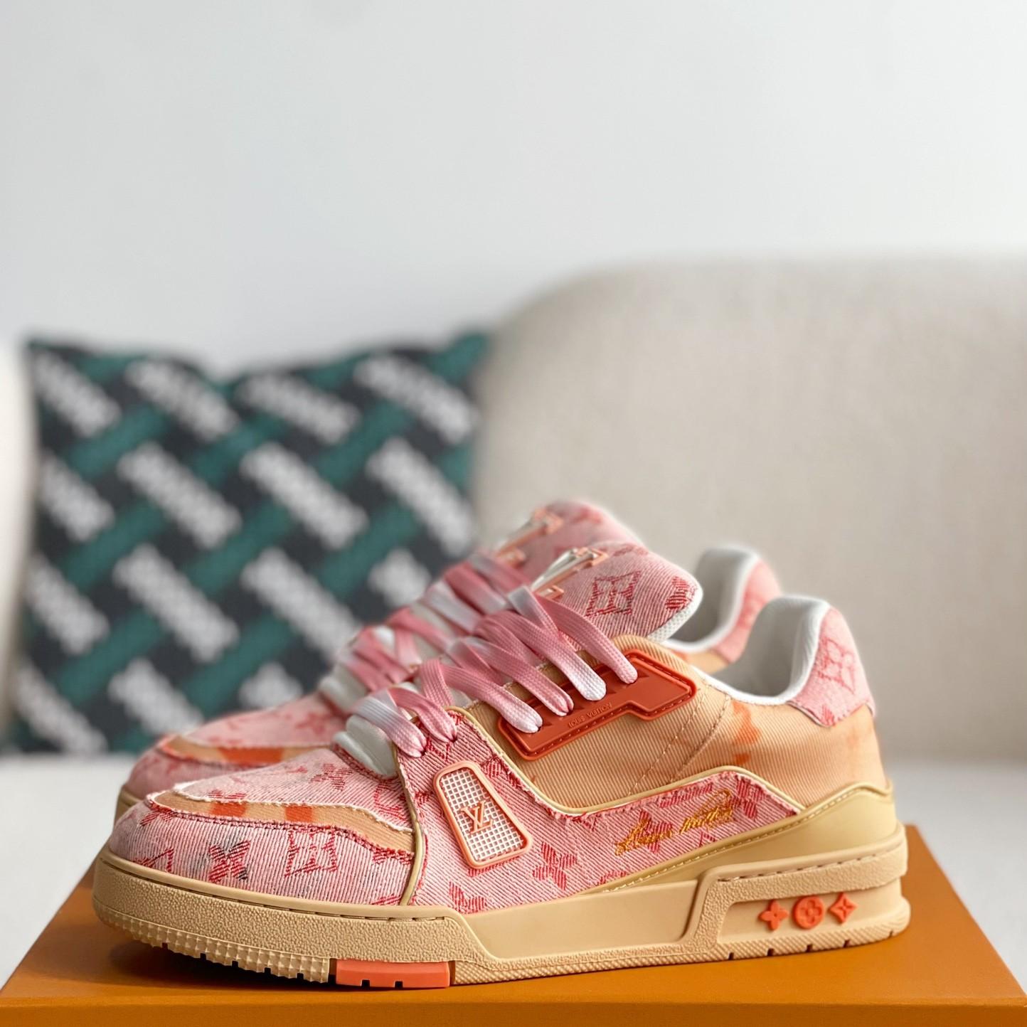 Pink Trainer Sneakers