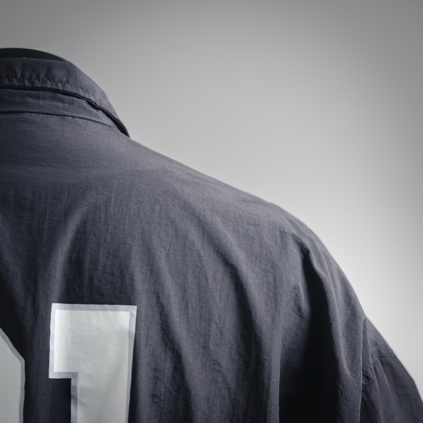 24FW 01 Football Team Logo Stand Collar Jacket