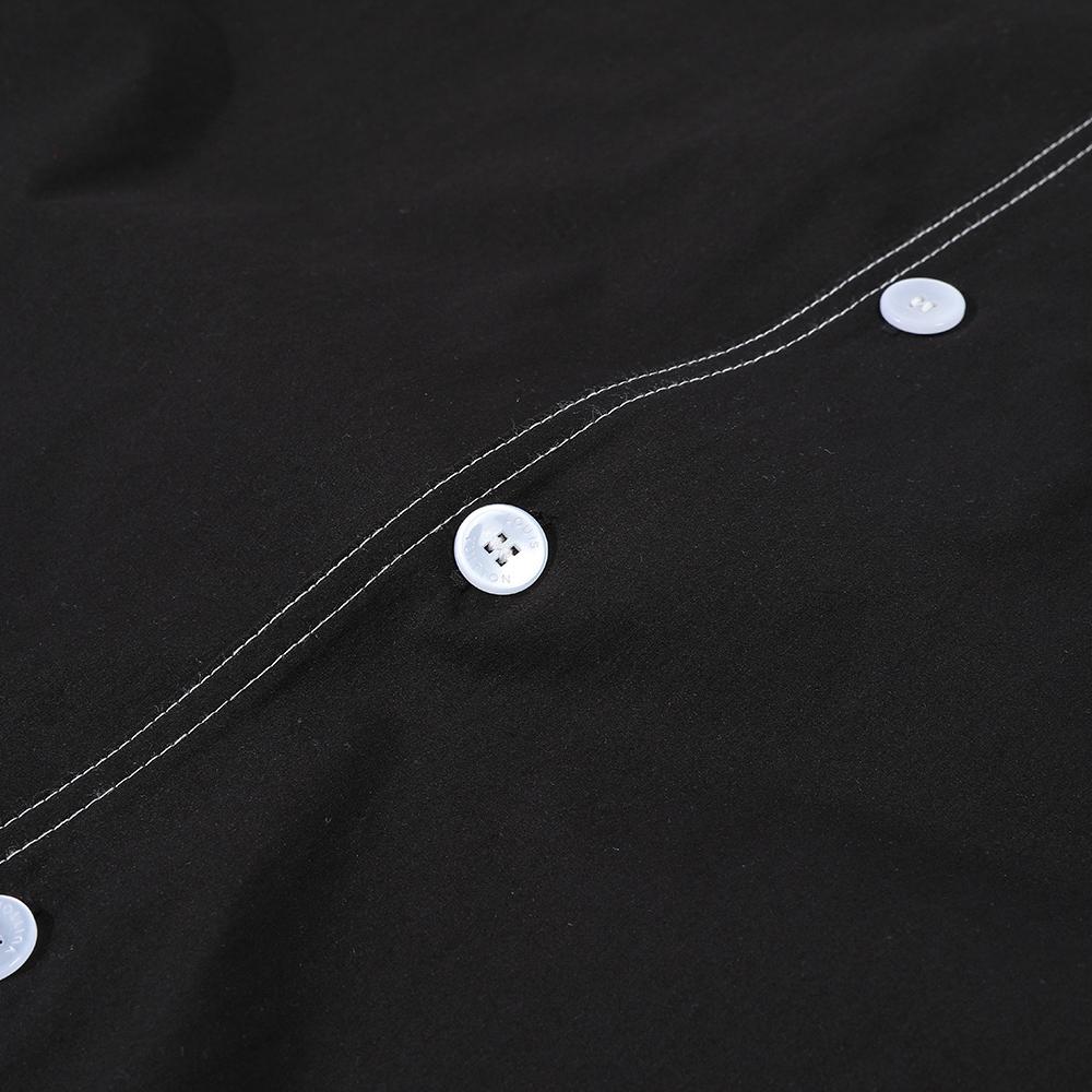 Letter embroidered shirt