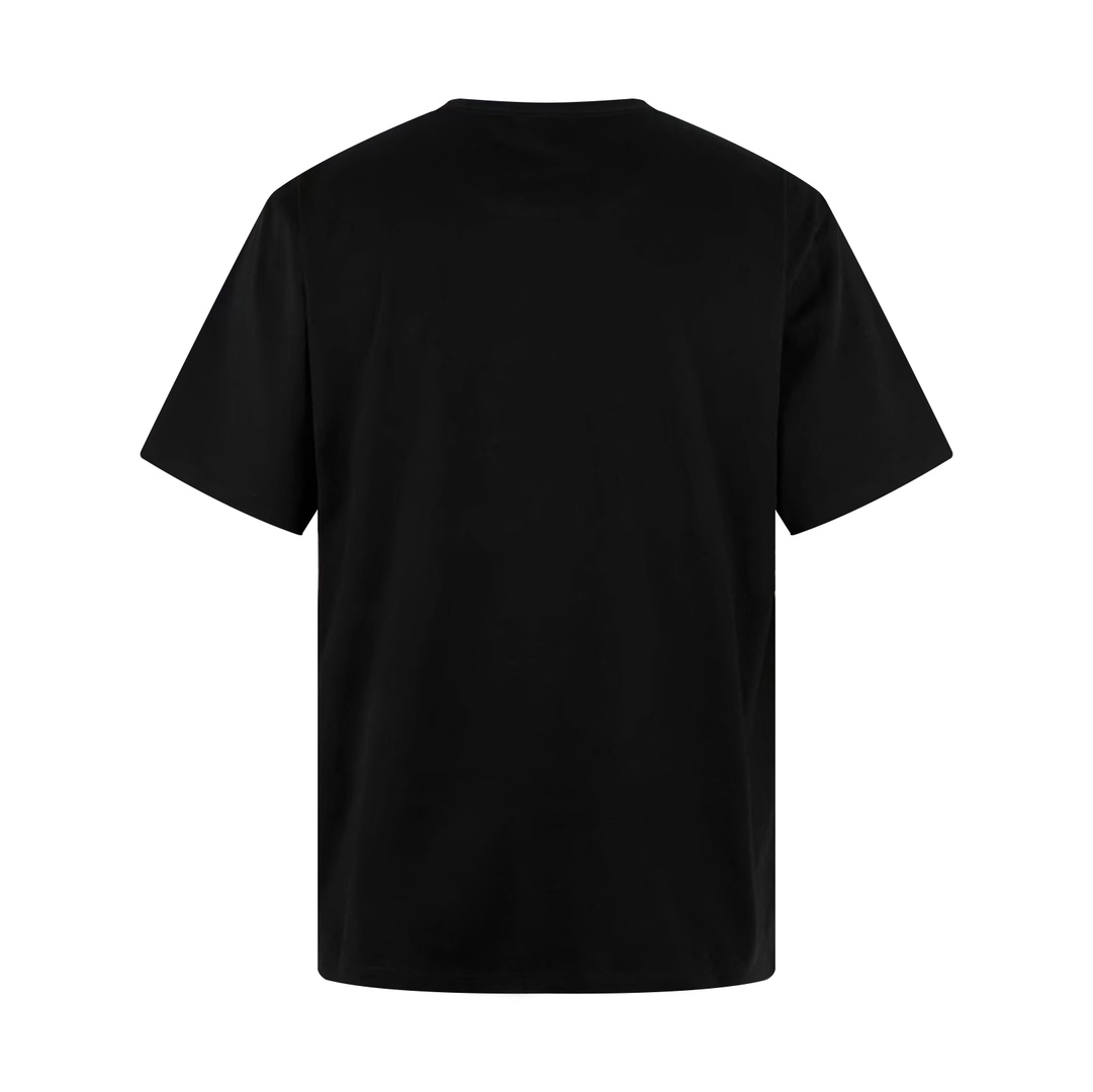Round neck short-sleeved T-shirt