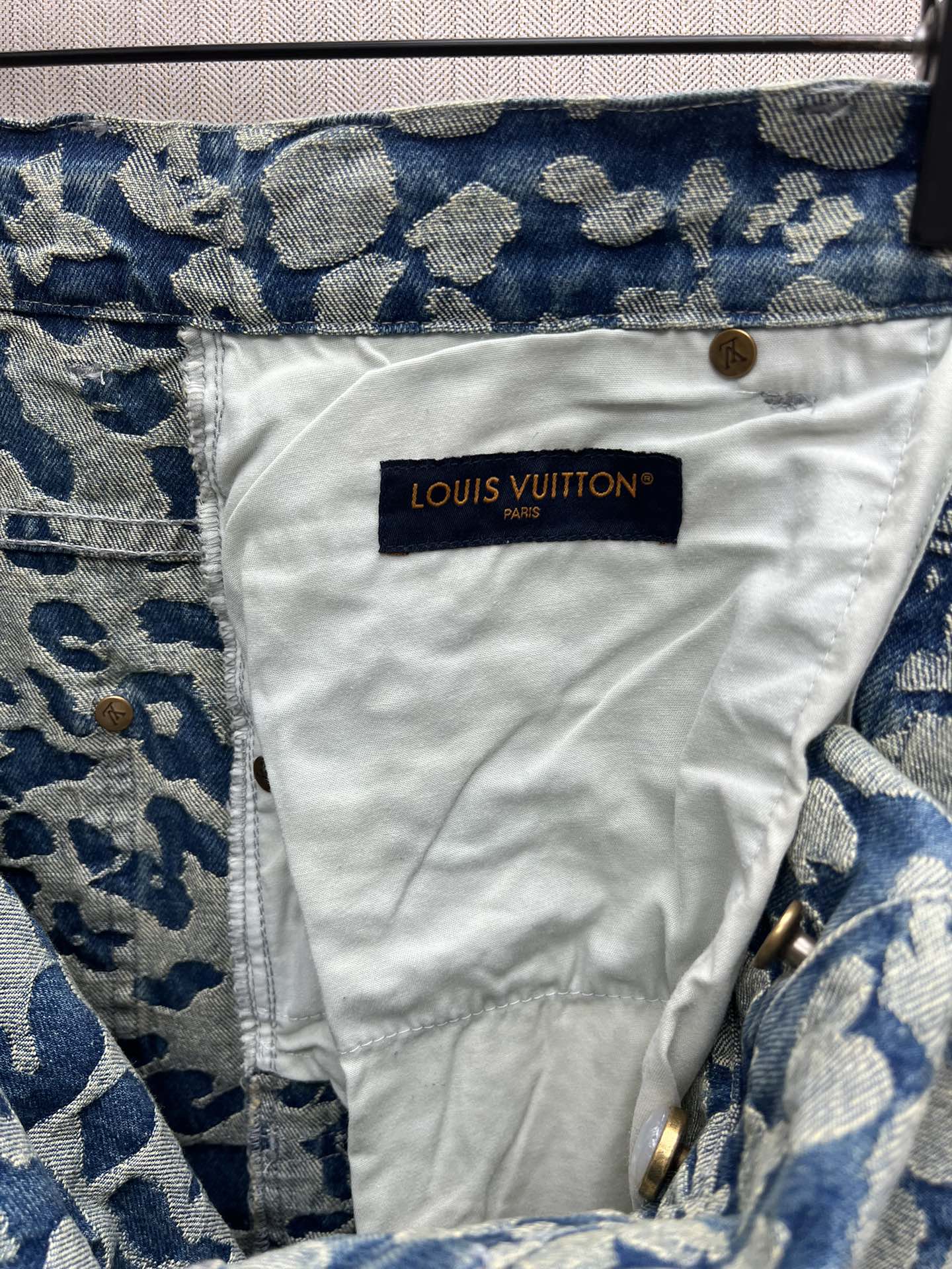 25SS New Washed Utility Denim Pants