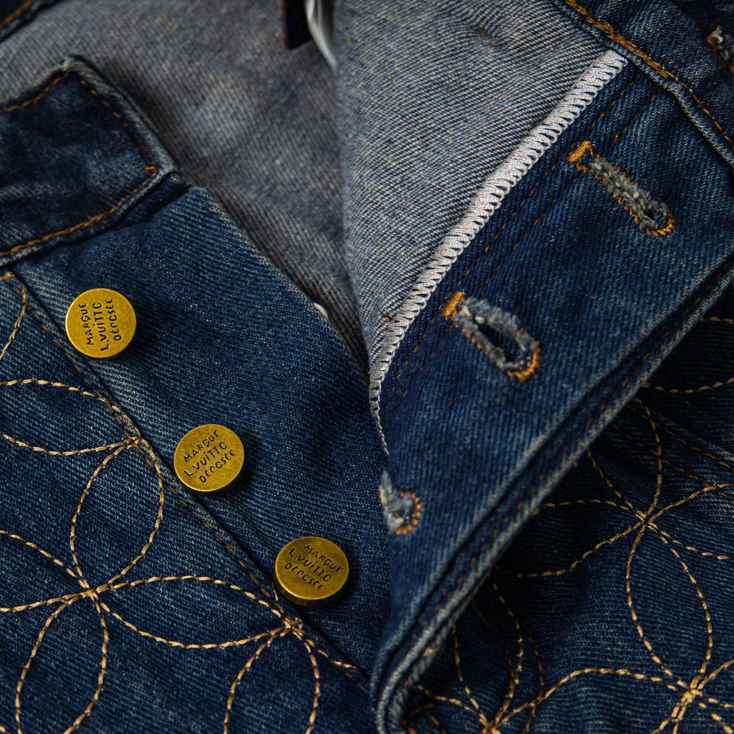 Autumn and winter denim shorts