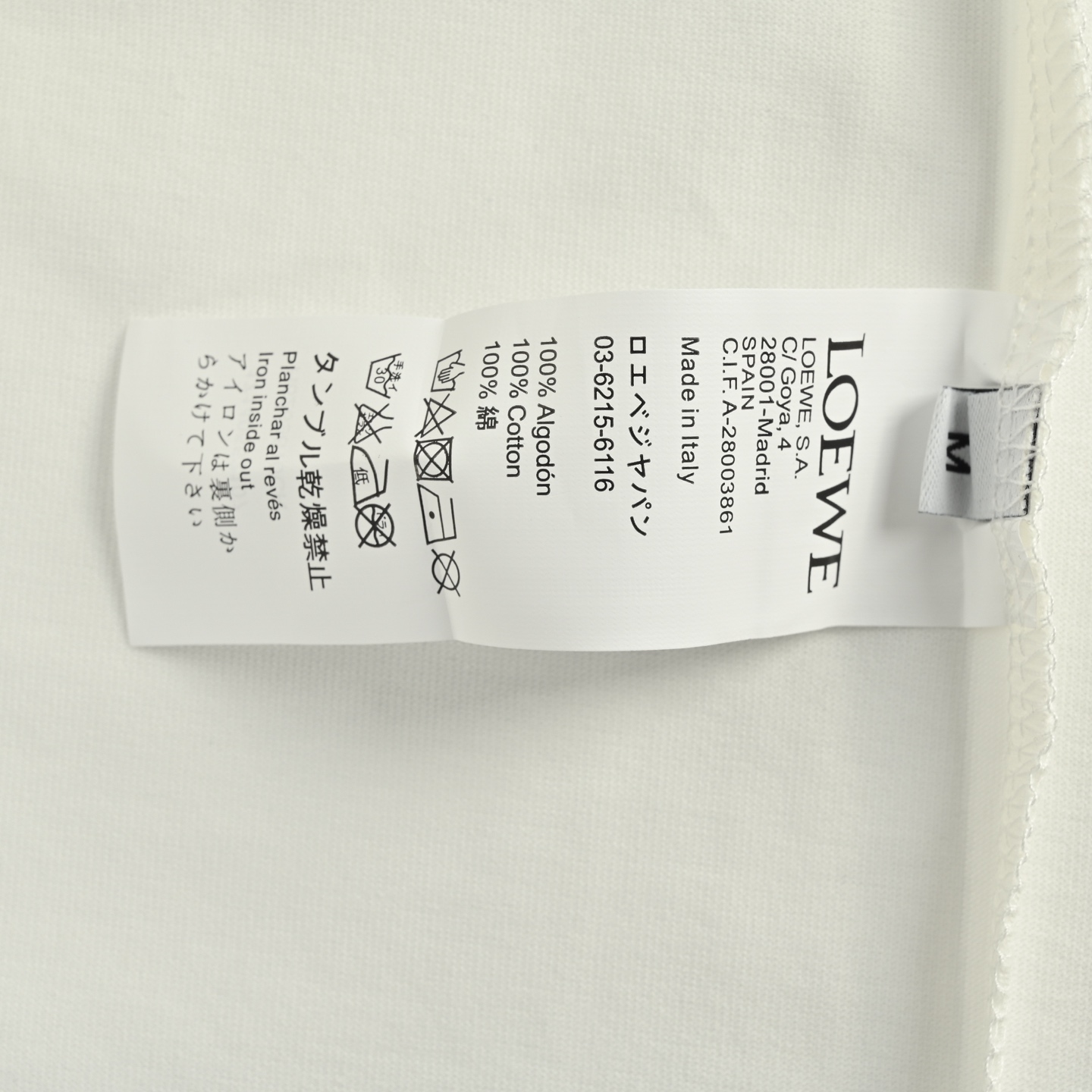 25SS Octopus Print Embroidered Logo T-Shirt