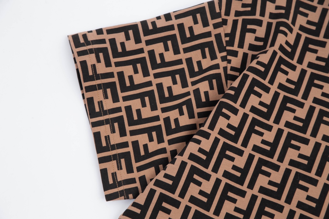 New Jacquard Casual T-shirt