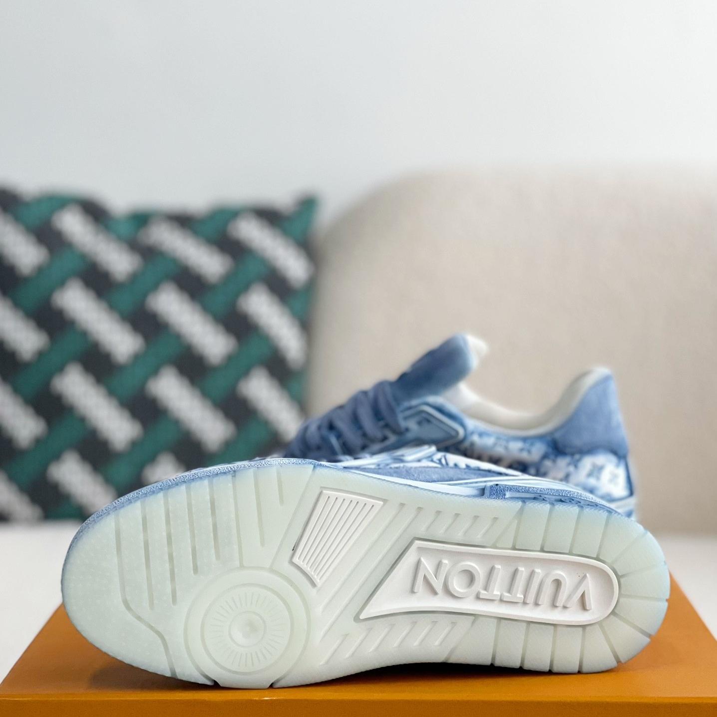 Blue TRAINER Basketball Sneakers