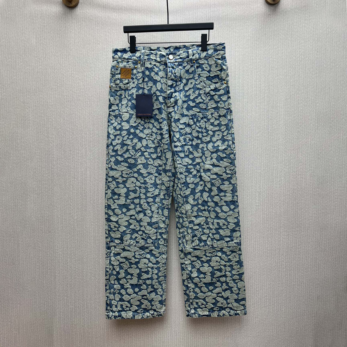 25SS New Washed Utility Denim Pants