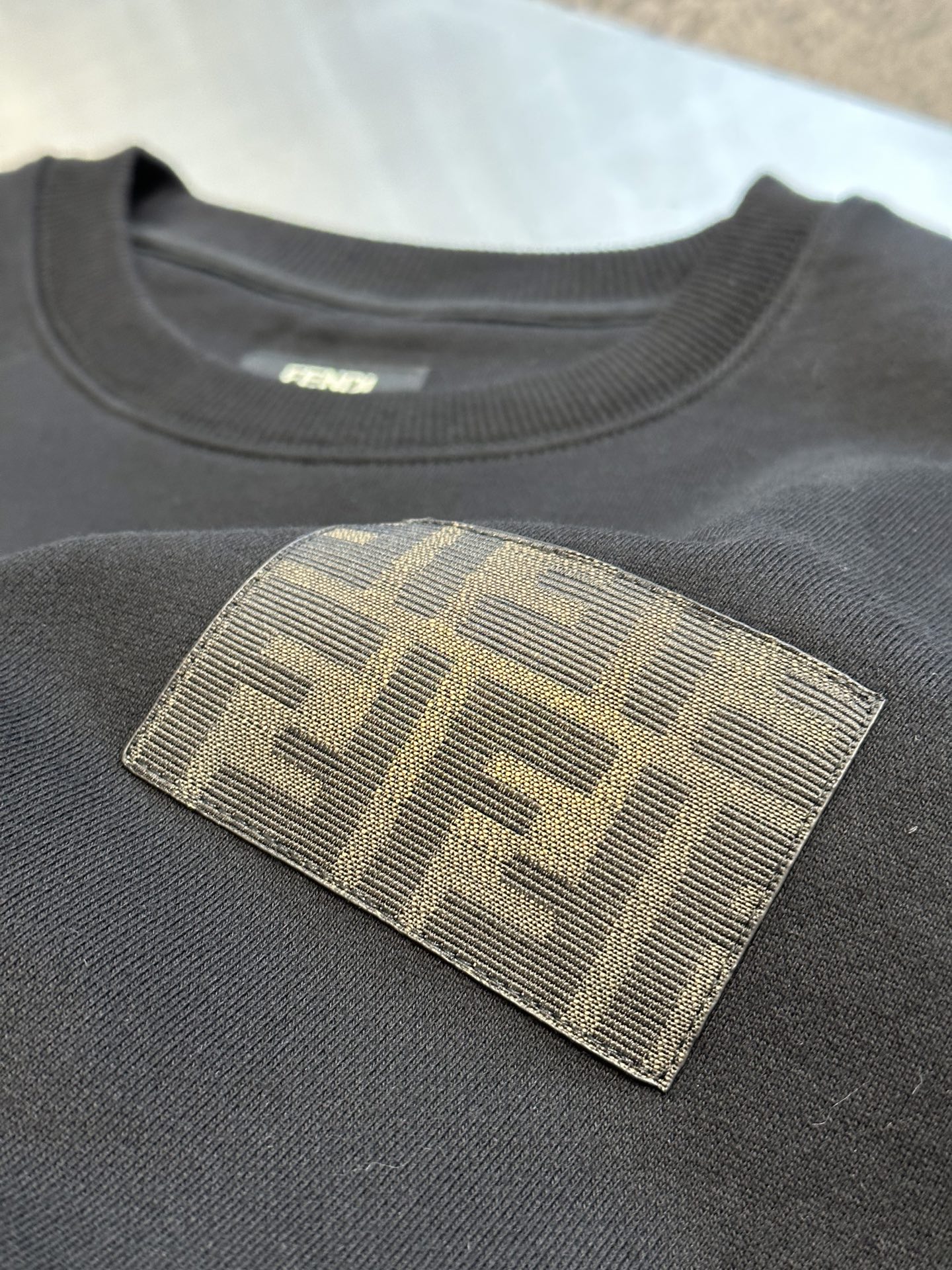 Monogram Logo Crewneck Sweatshirt