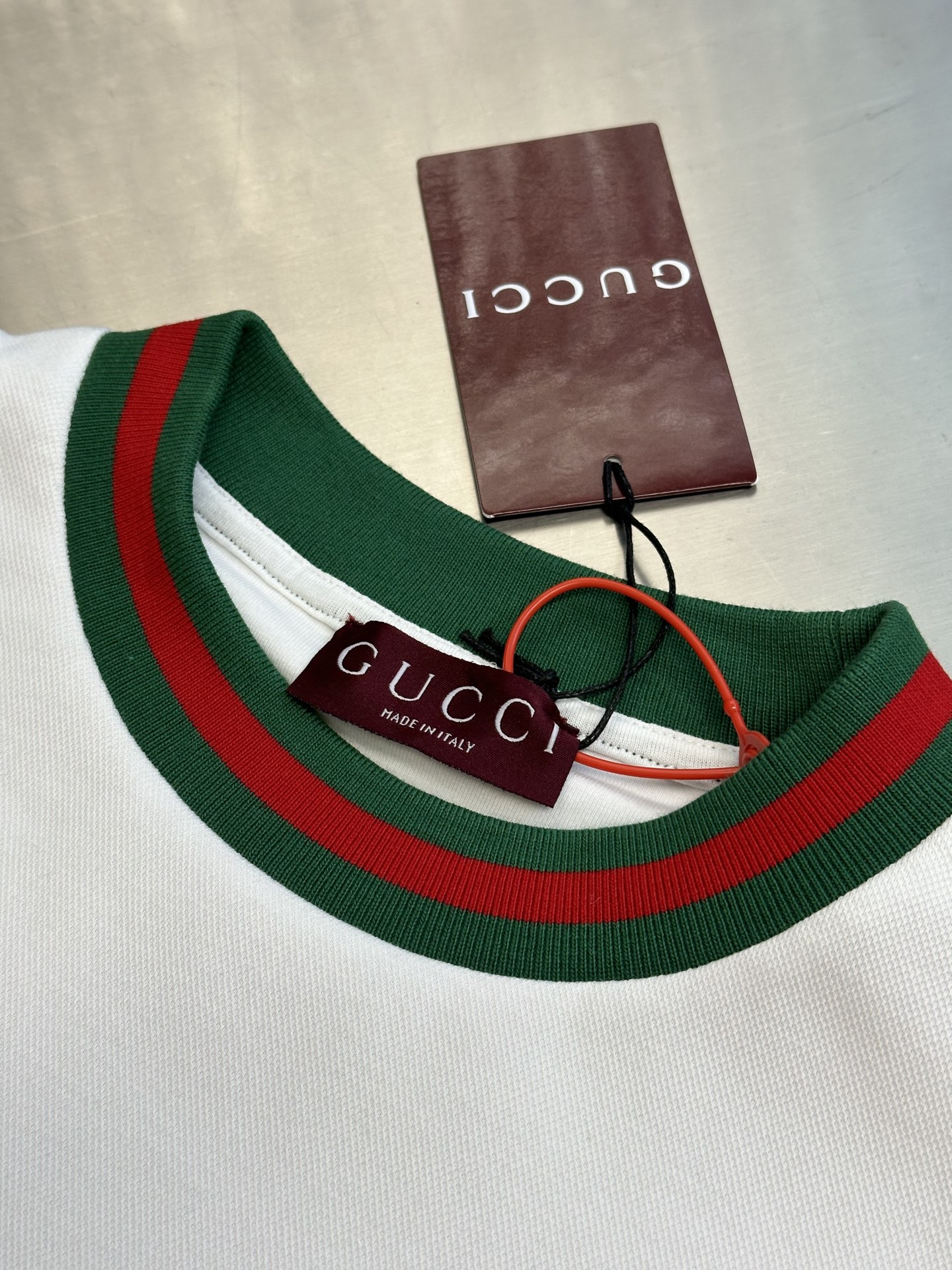 Crew Neck Embroidered Sweatshirt