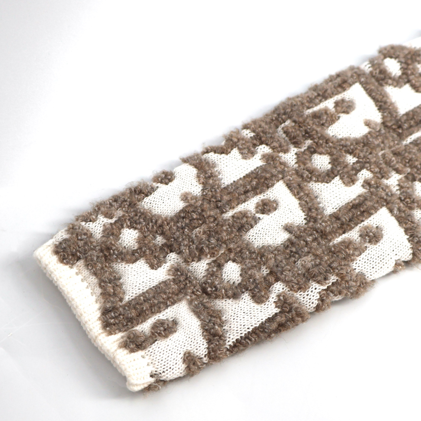 CD25FW Terry Embroidered Jacquard Cardigan