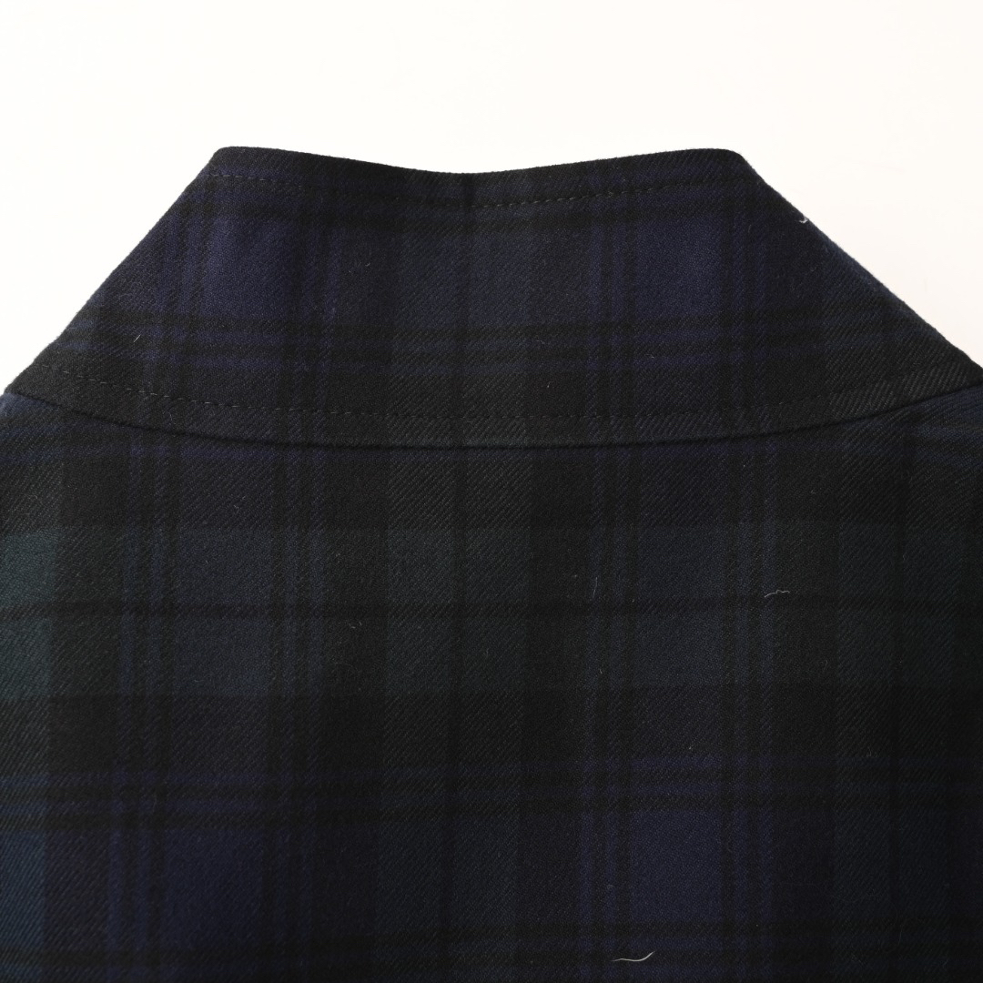 MiuMiu check appliqué down jacket