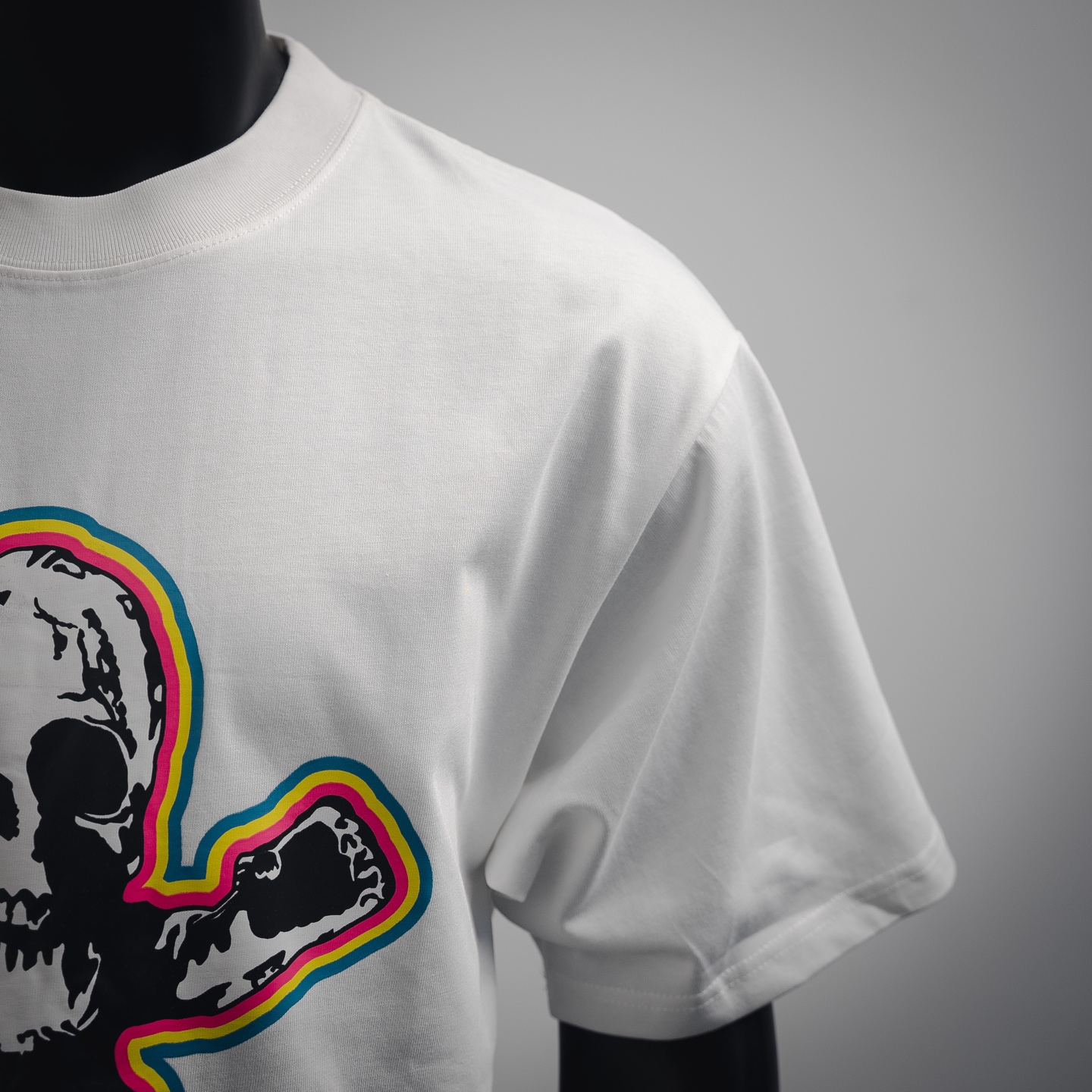 Skull print T-shirt