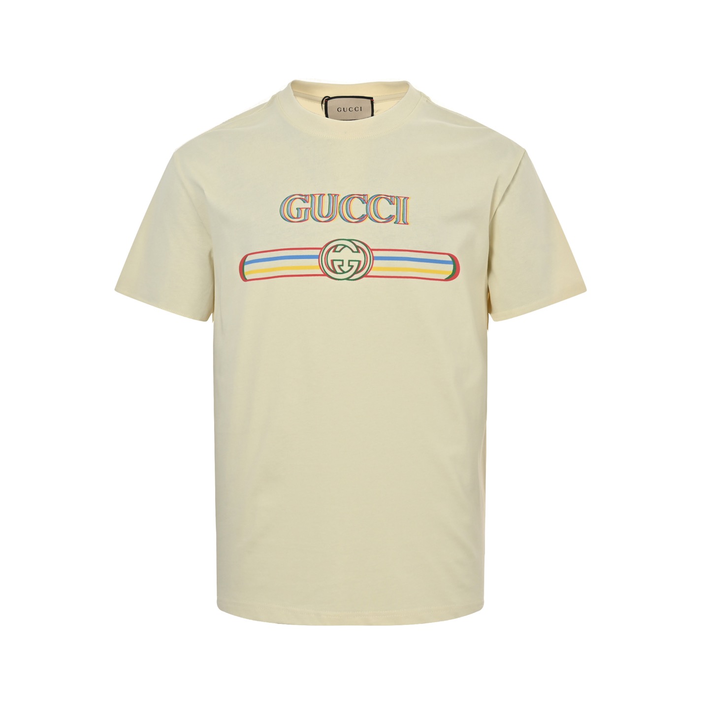 25SS Shadow Belt Logo T-Shirt