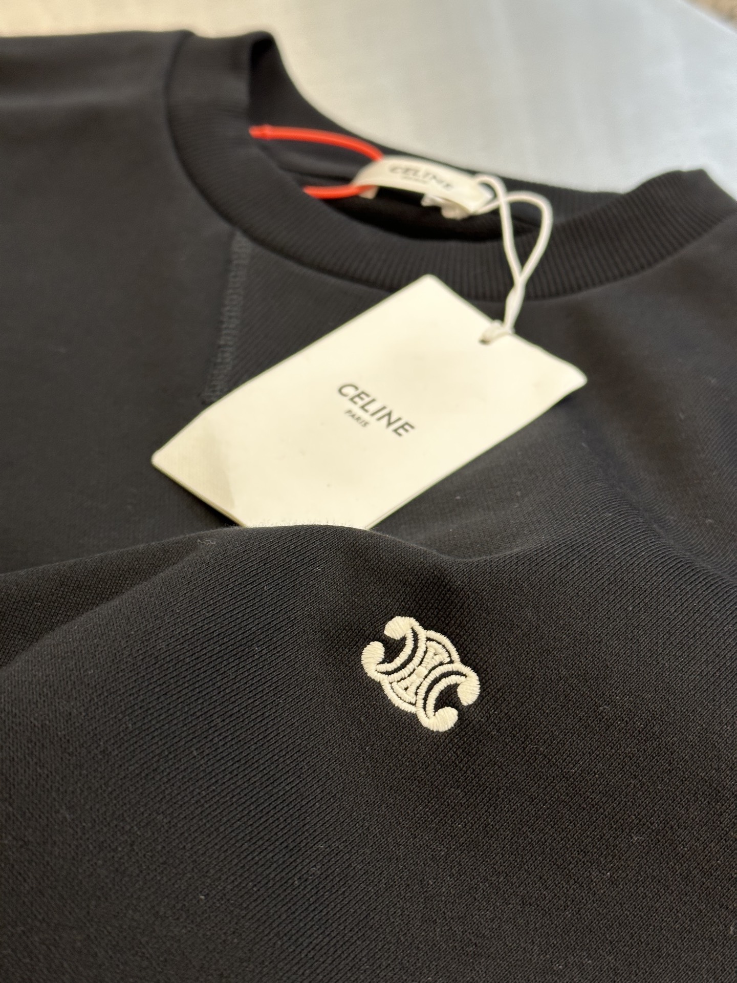 Embroidered Arc de Triomphe Sweatshirt