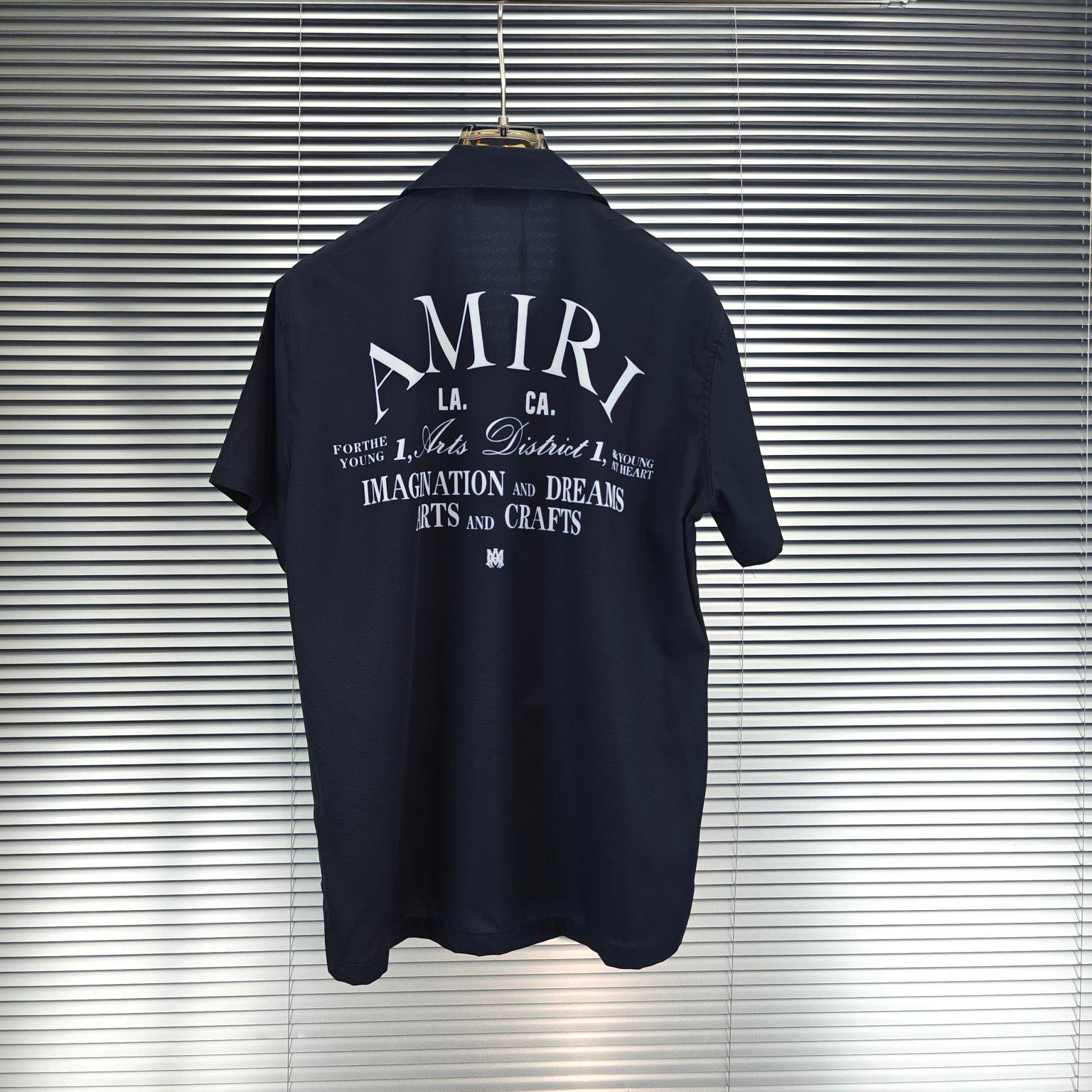 Amiri summer printed shirt