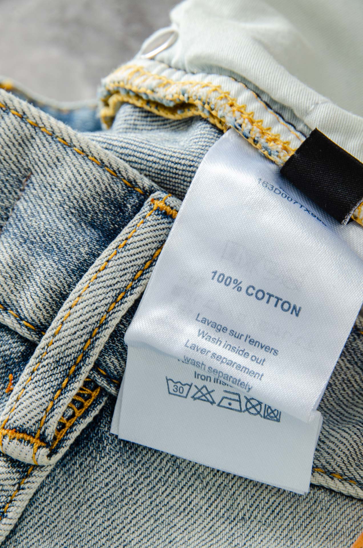 2025SS Men's Fashion Straight-Leg Denim Jeans