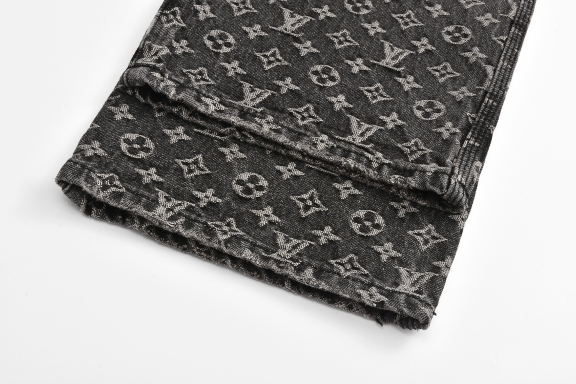 Personalized Printed Ripped Jeans