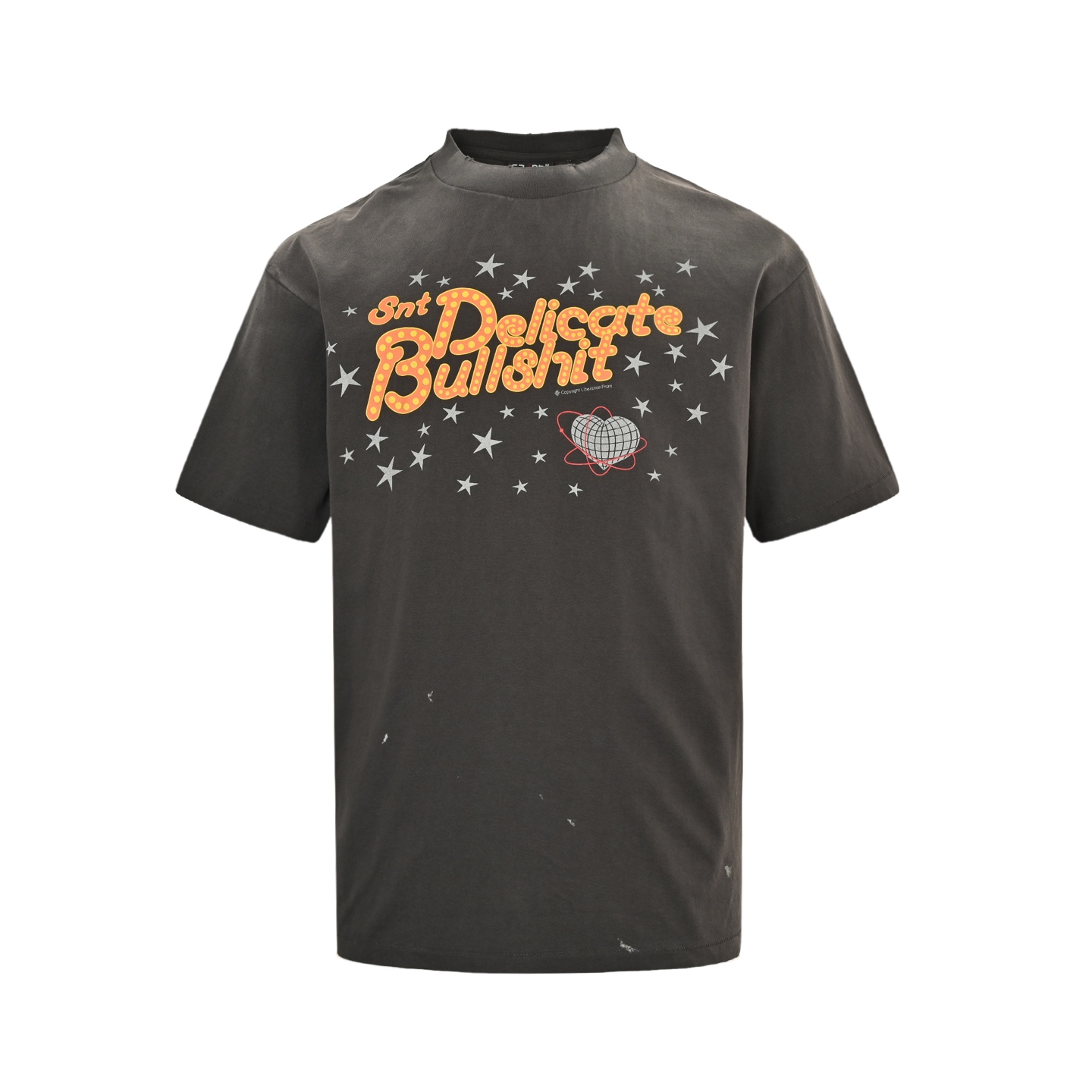 Star Slogan Printed T-Shirt