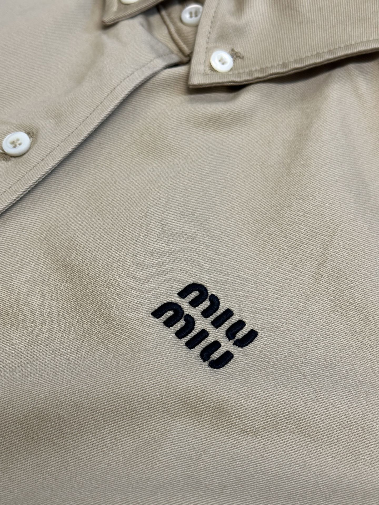 Embroidered Button-Up Jacket