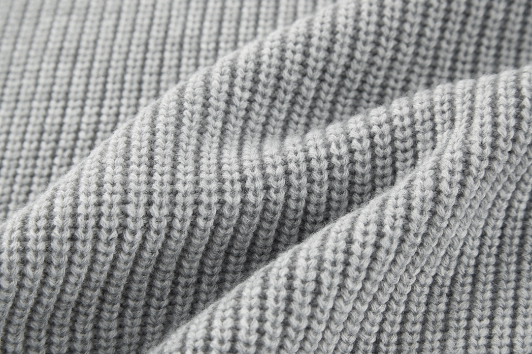 Cuff Jacquard Cashmere Sweater