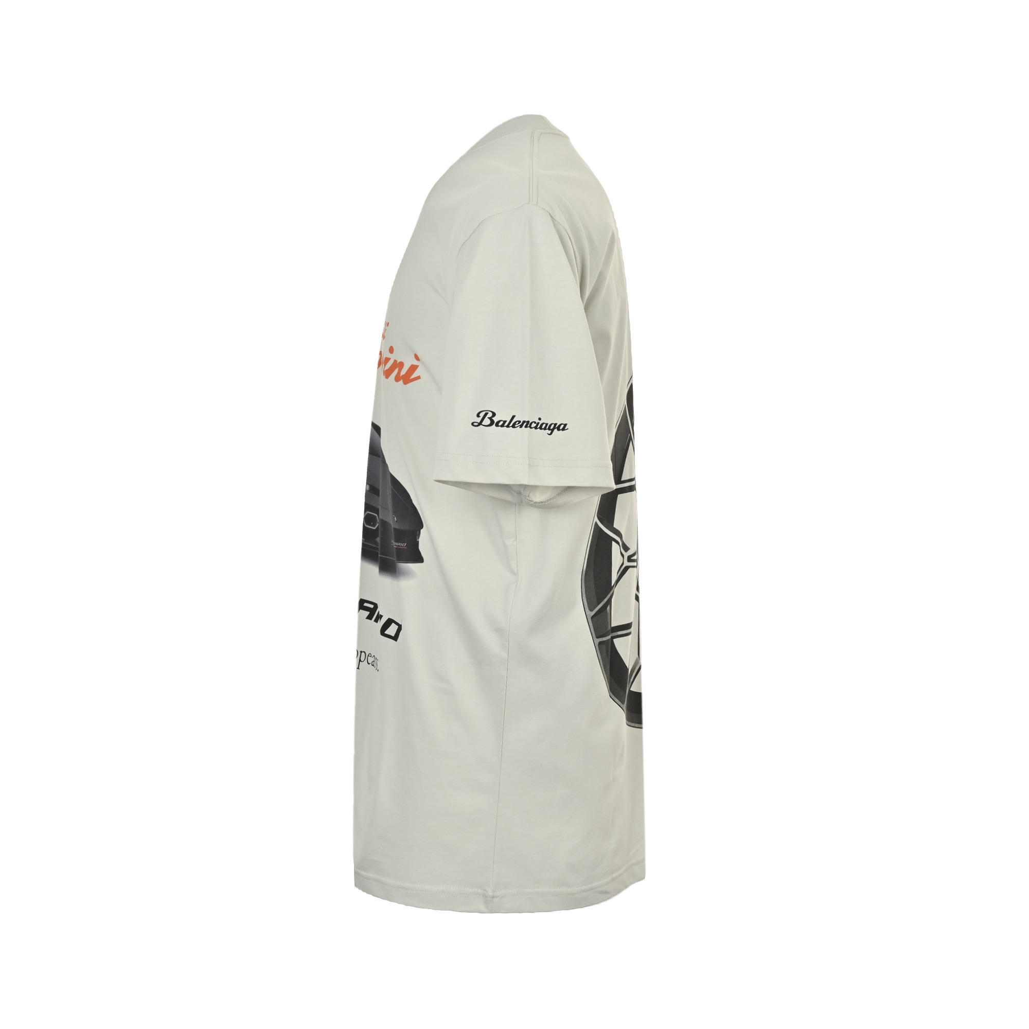 25SS Lamborghini Printed T-Shirt