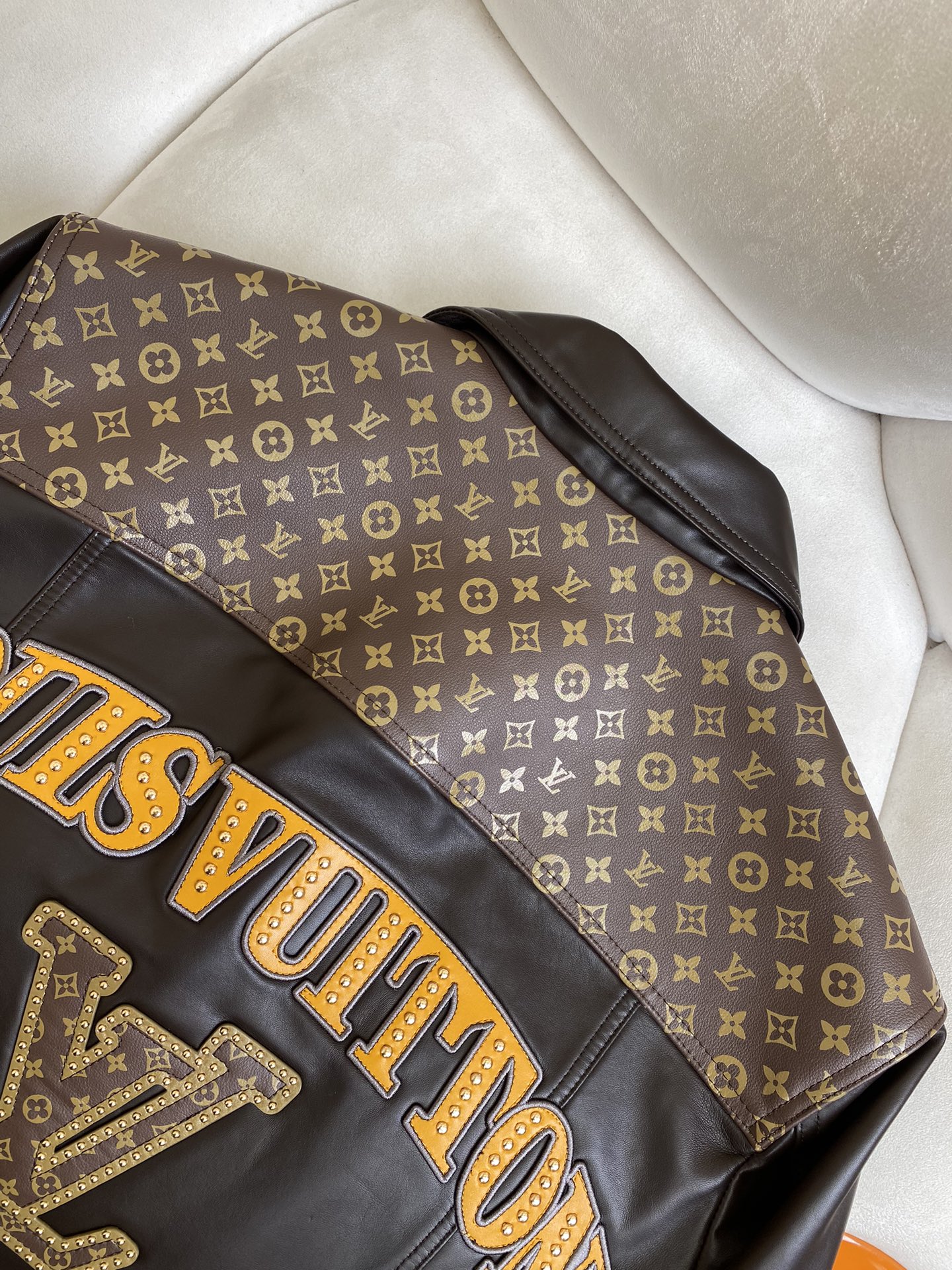 Monogram Leather Jacket