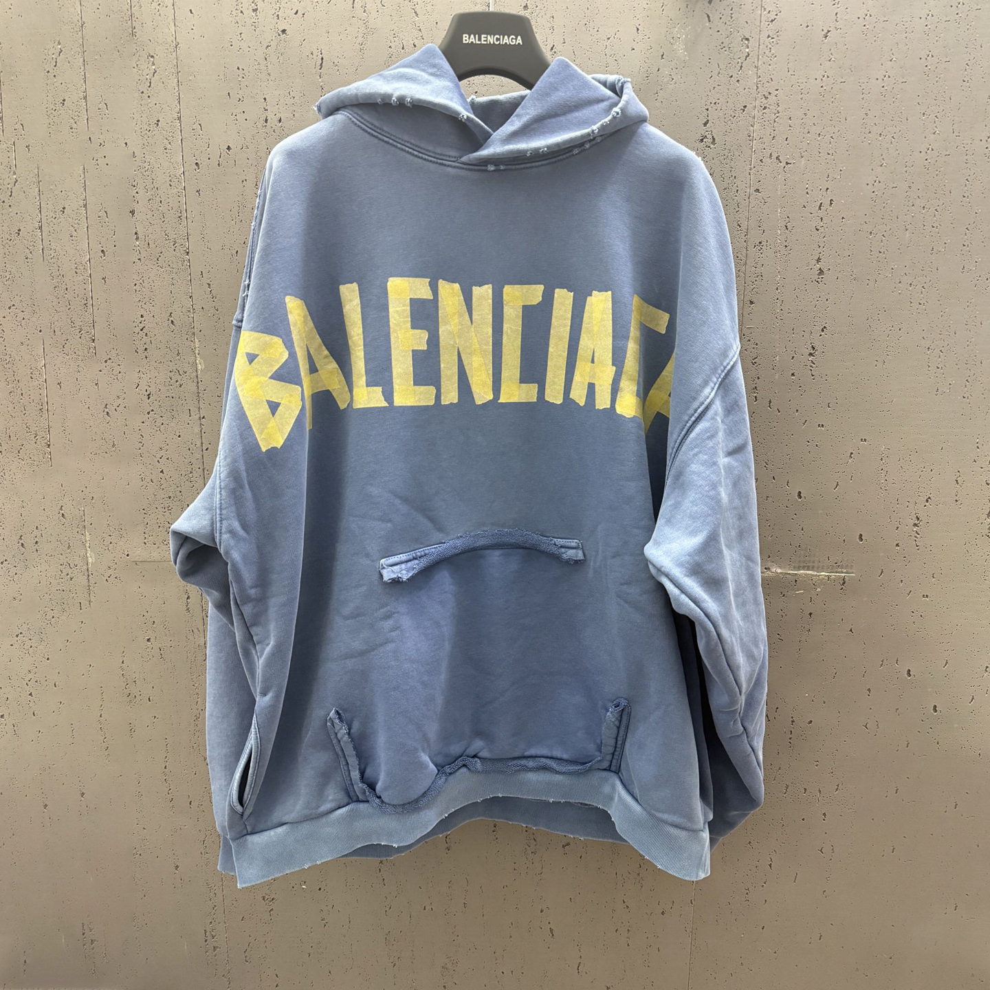 Tape Hoodie Sweatshirt