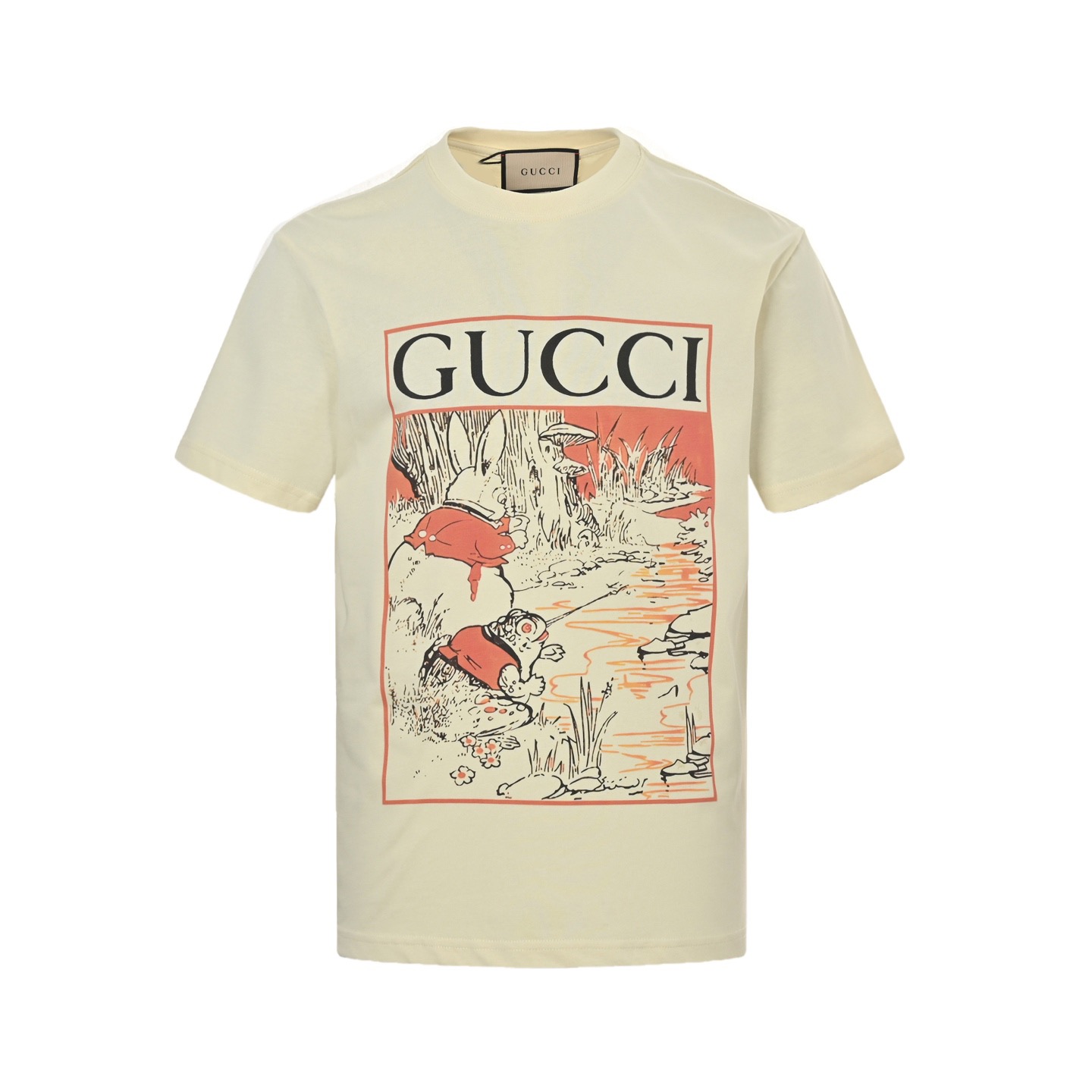 Cartoon Print Short-Sleeve T-Shirt