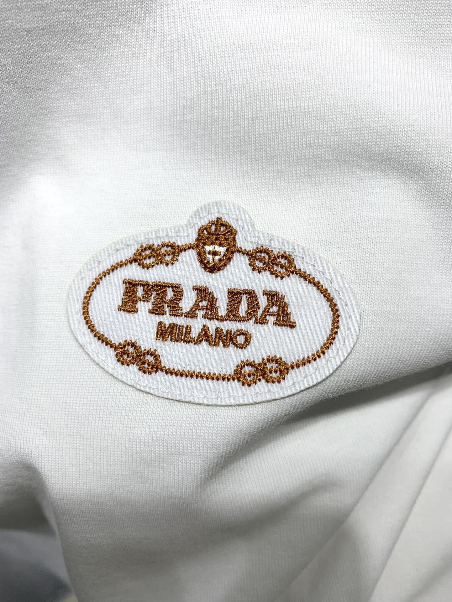 Black And White Knitted T-shirt