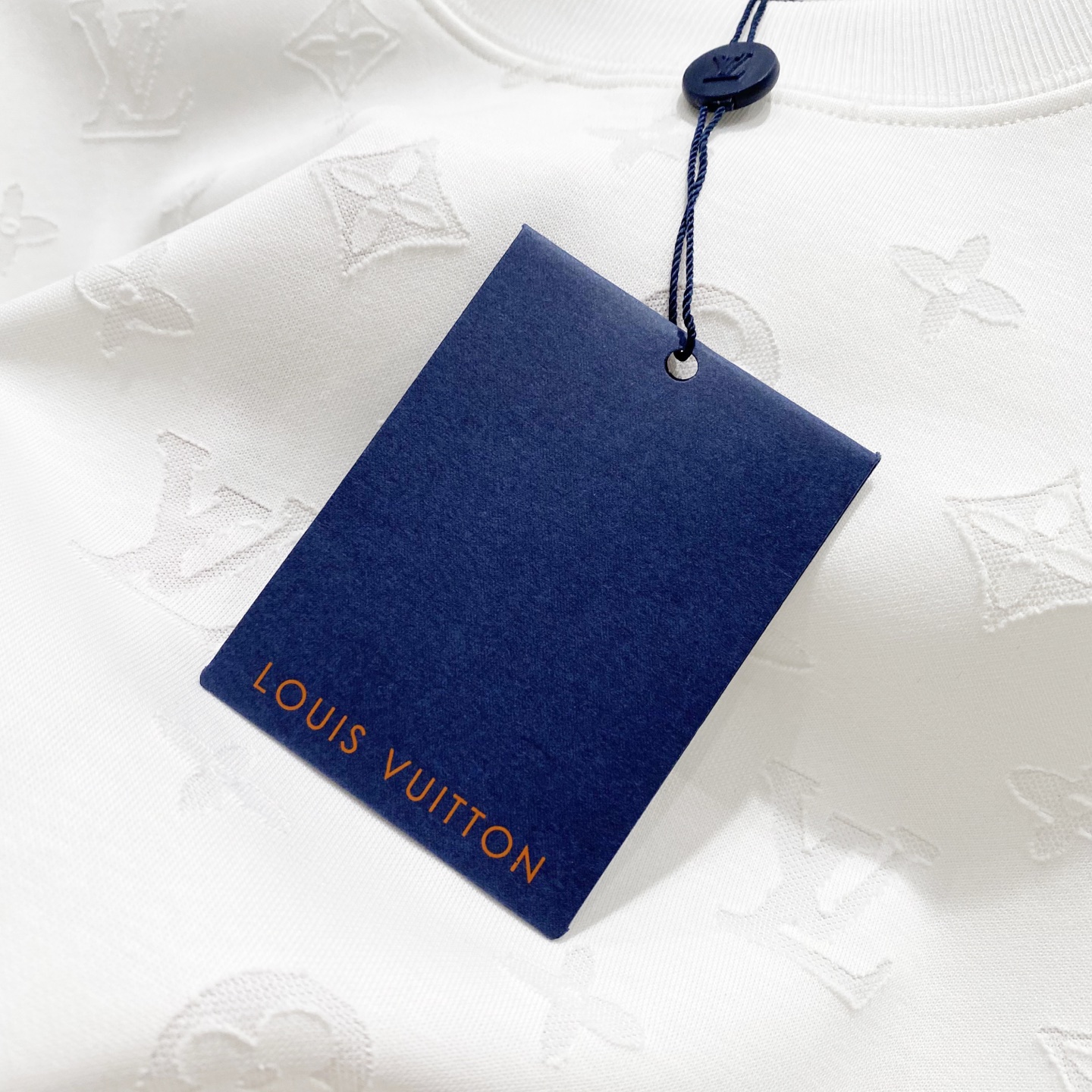 All-over Embroidered Printed Lettering T-shirt