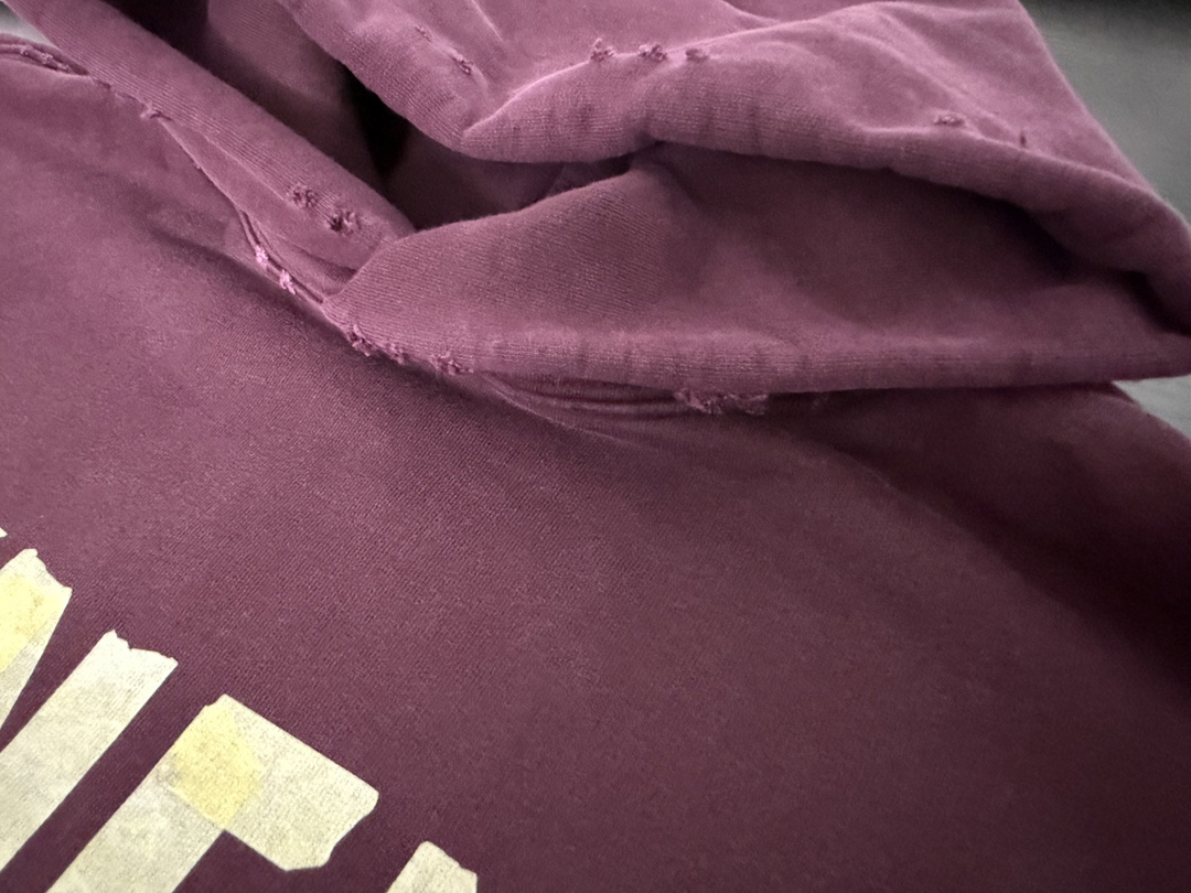 Tape Hoodie Sweatshirt