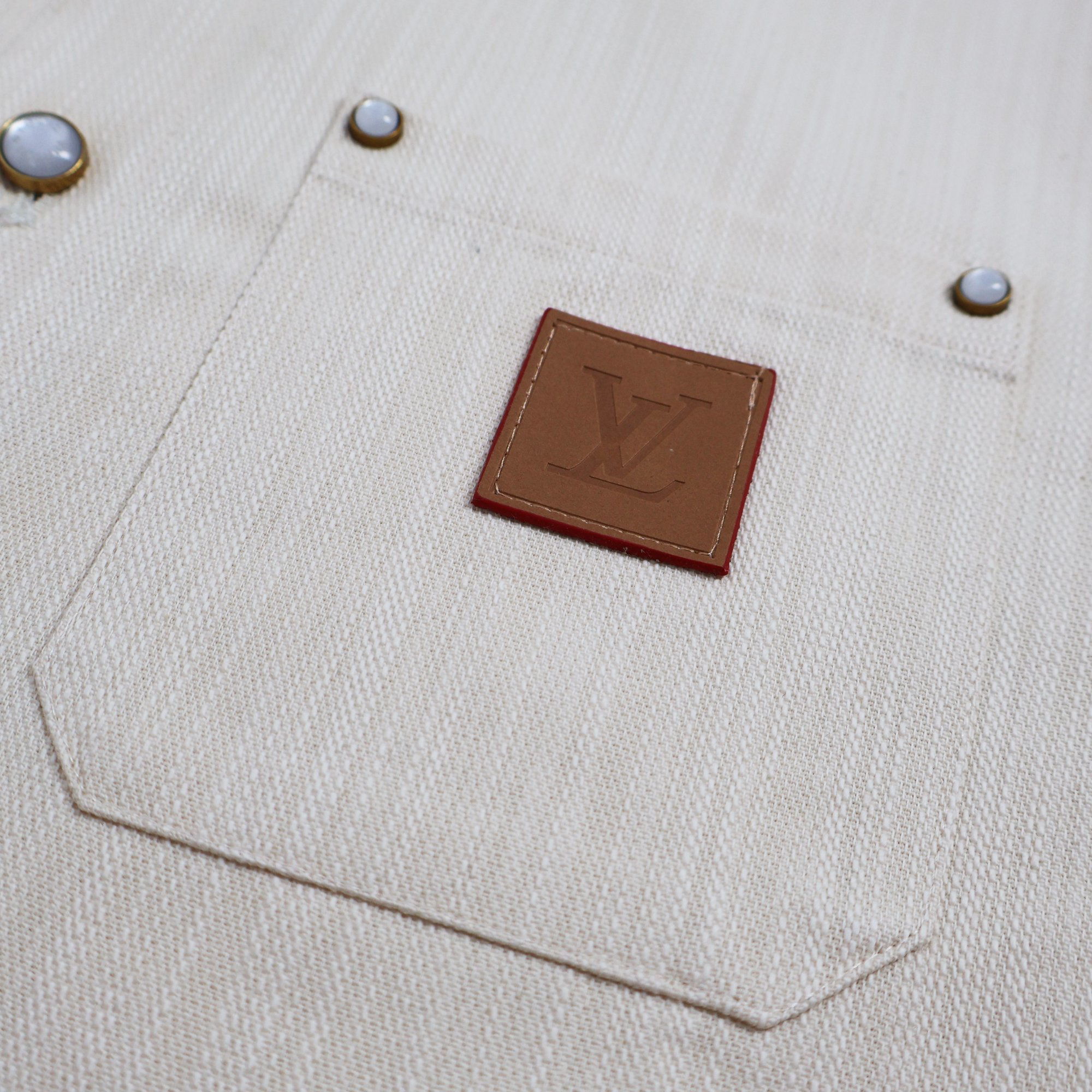 Mulberry silk blend short-sleeved shirt