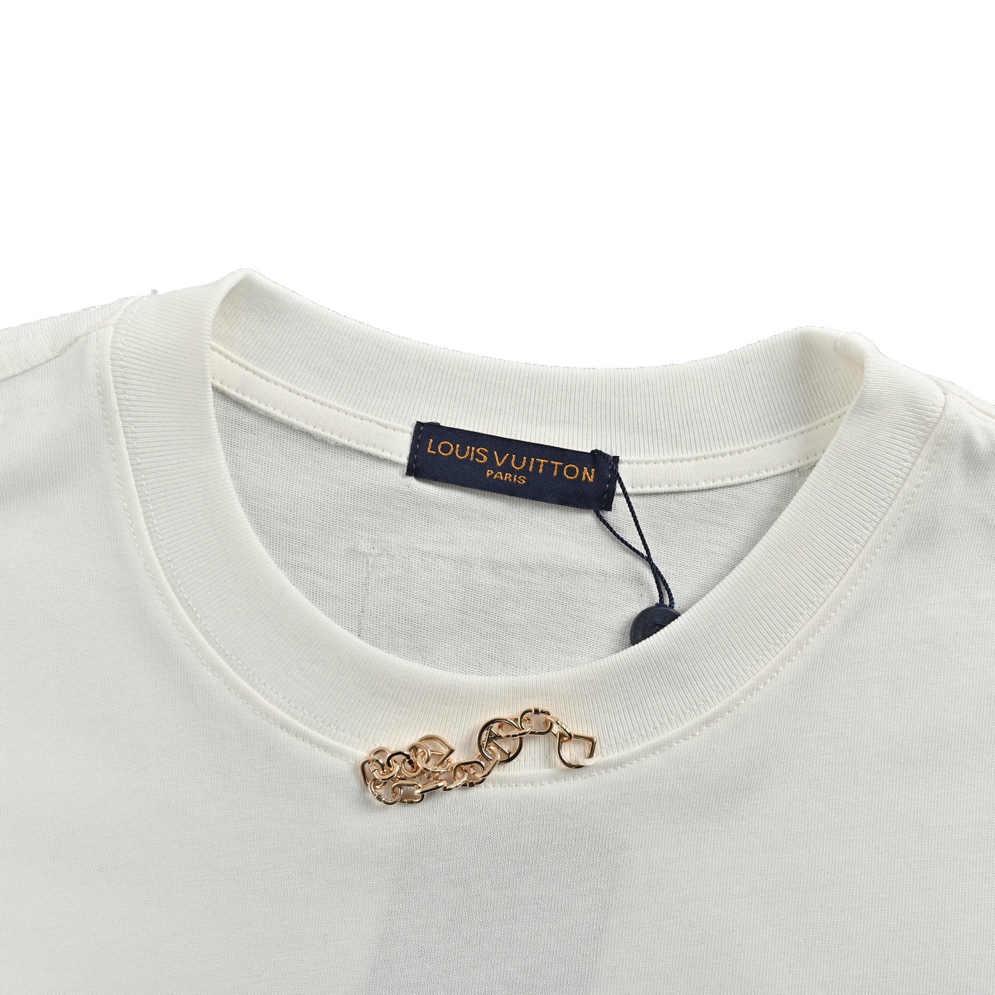 25SS Distressed Letter Print T-Shirt